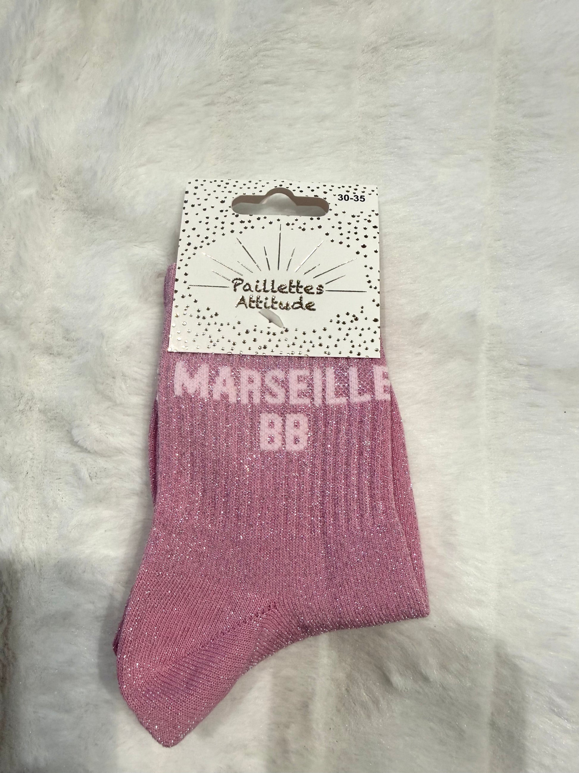 Chaussette pailletée MARSEILLE BB