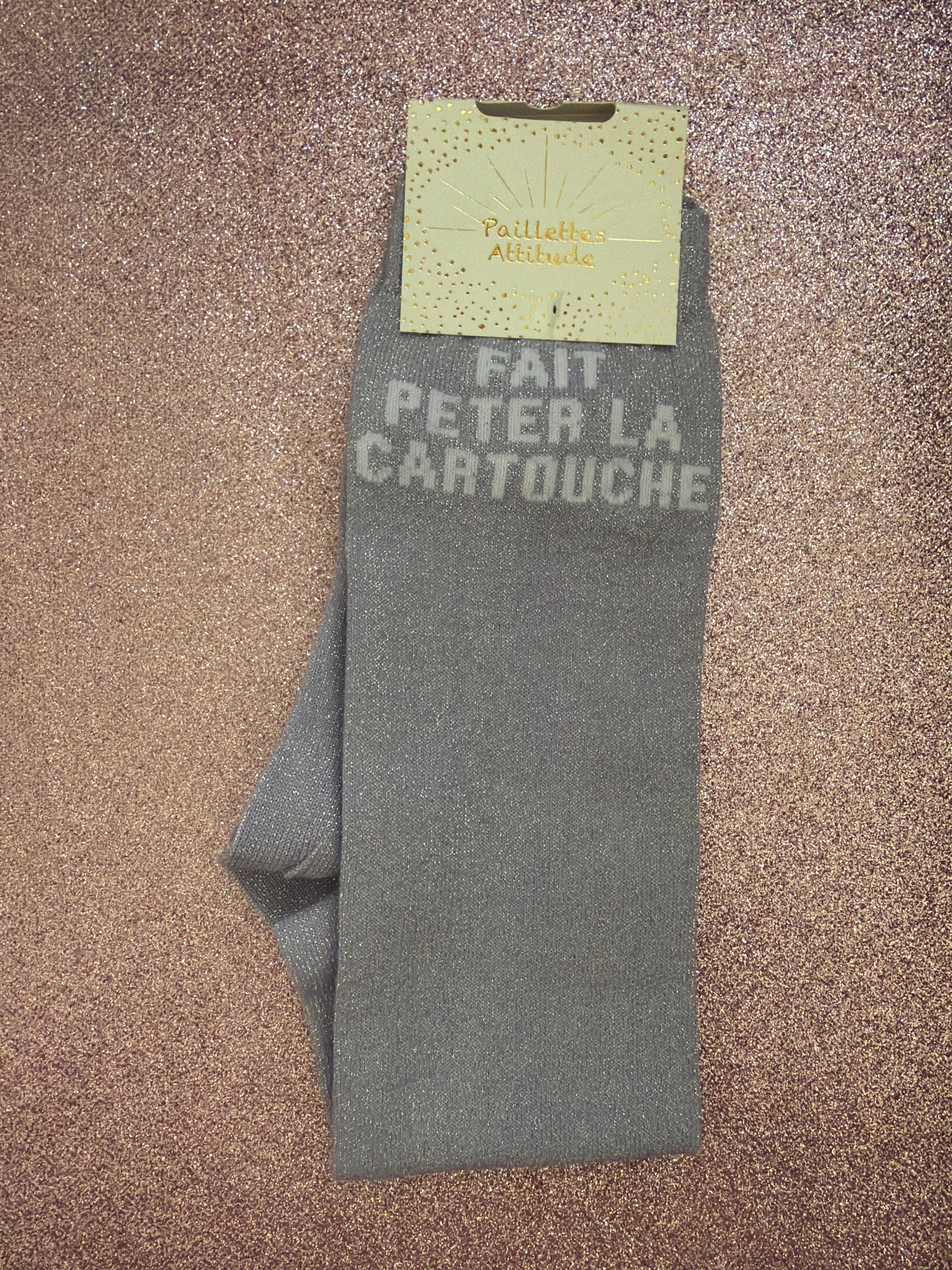 Chaussette FAIT PÉTER LA CARTOUCHE 36/41