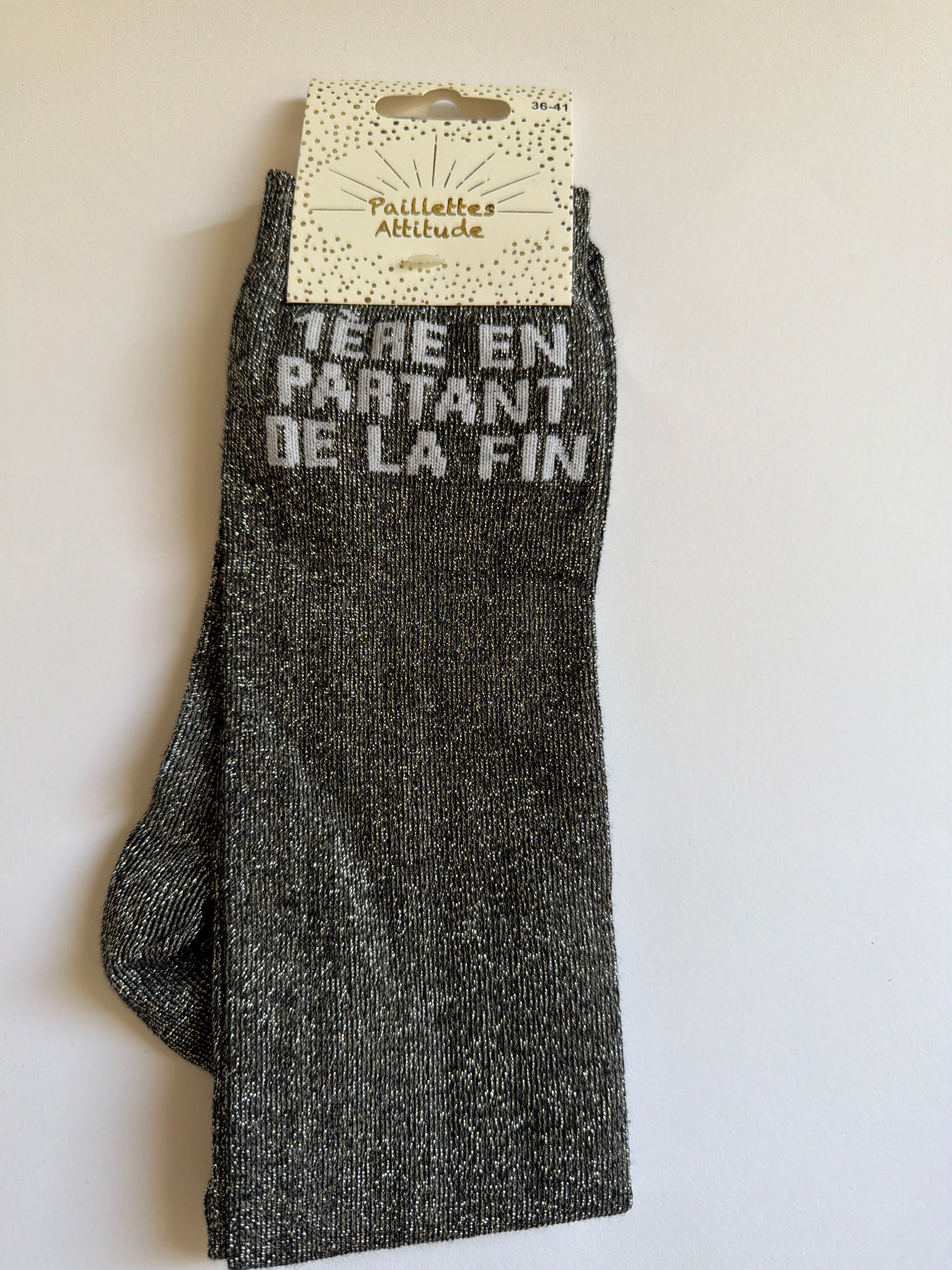 Chaussette pailletée équitation pailletée 36-41 - 1ÉRE EN PARTANT DE LA FIN