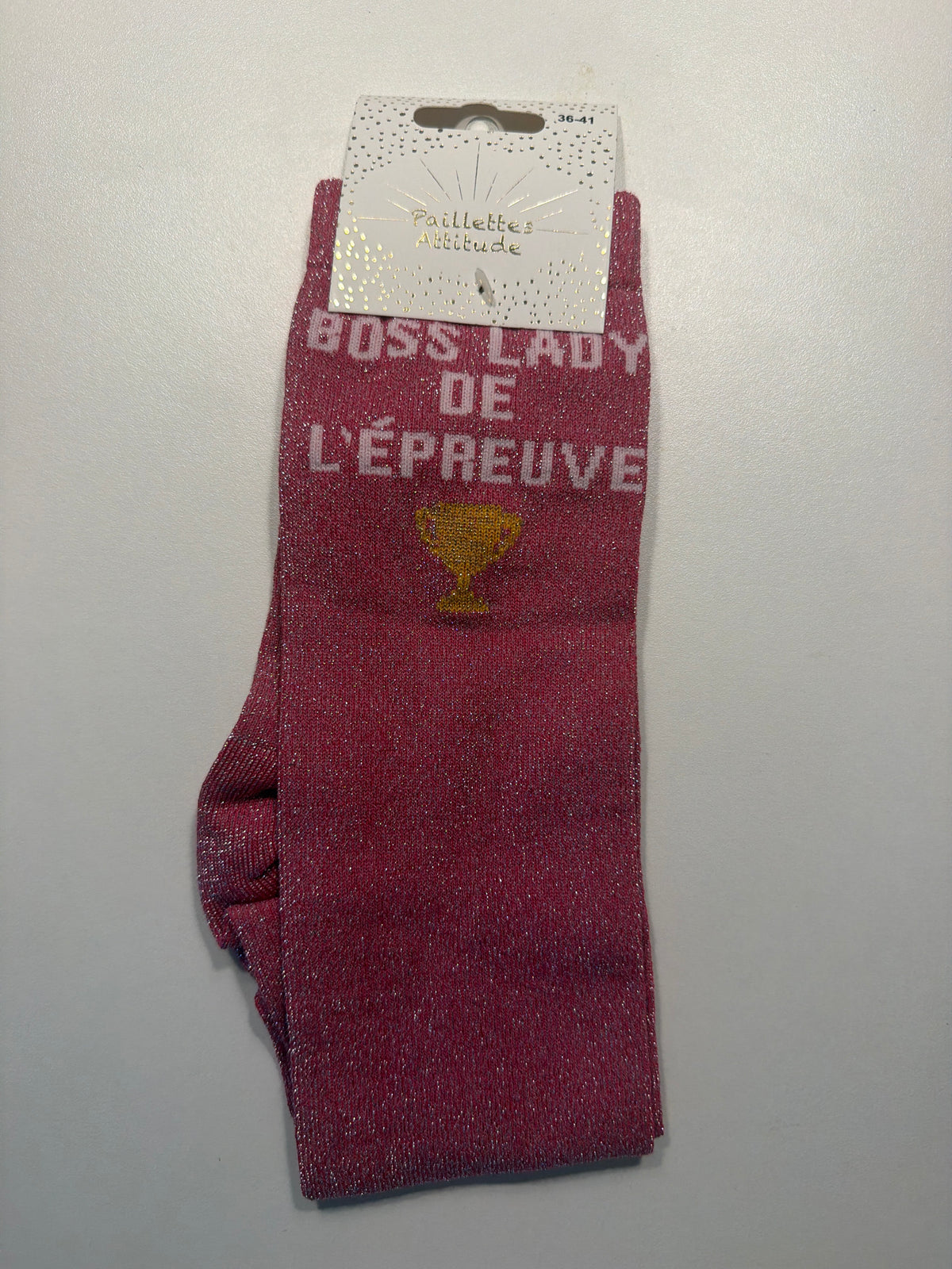 chaussette pailletée équitation 36-41 BOSS LADY DE L’ÉPREUVE