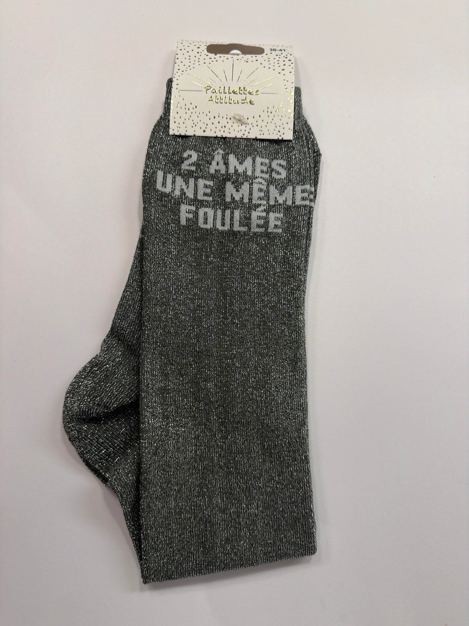 Chaussette équitation pailletée 36-41 - 2 ÂMES UNE MÊME FOULÉE