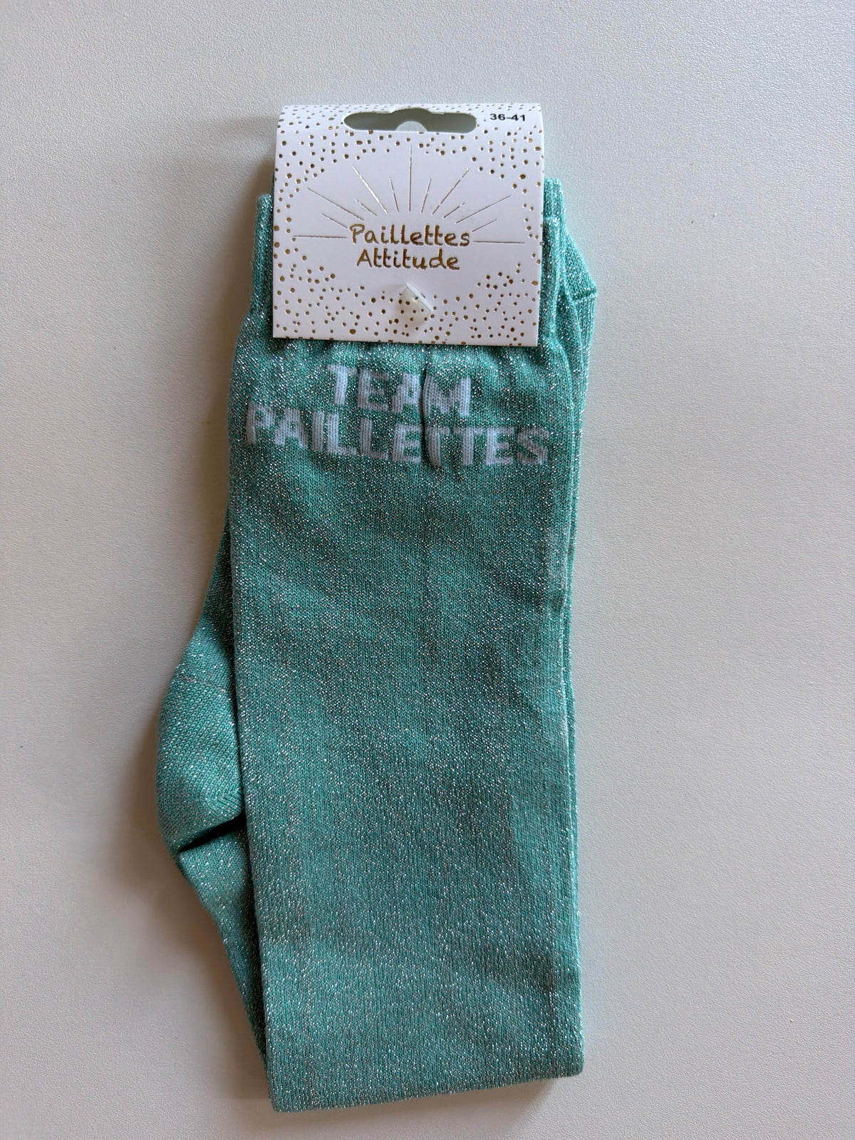 Chaussette pailletée équitation 36-41 TEAM PAILLETTES