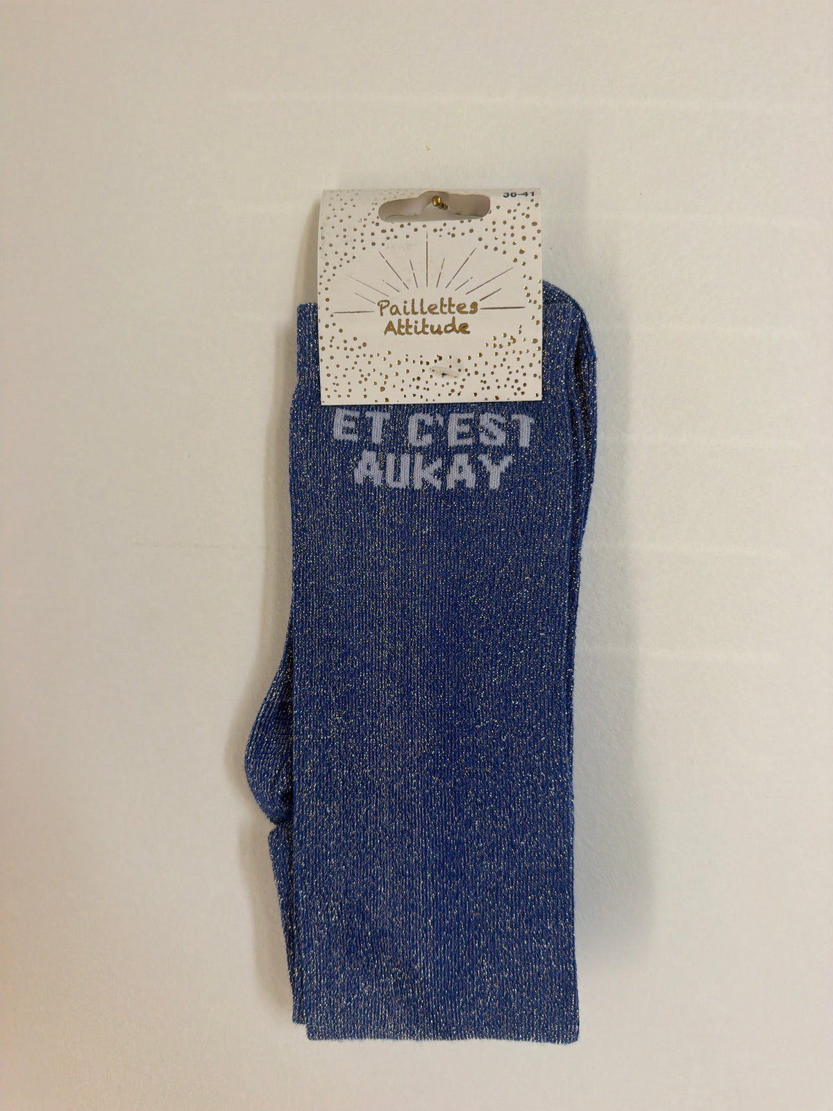 Chaussette pailletée équitation 36-41 ET C’EST AUKAY