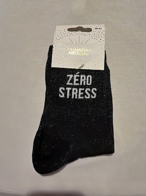 Chaussette de vile pailletée 36-41 ZÉRO STRESS