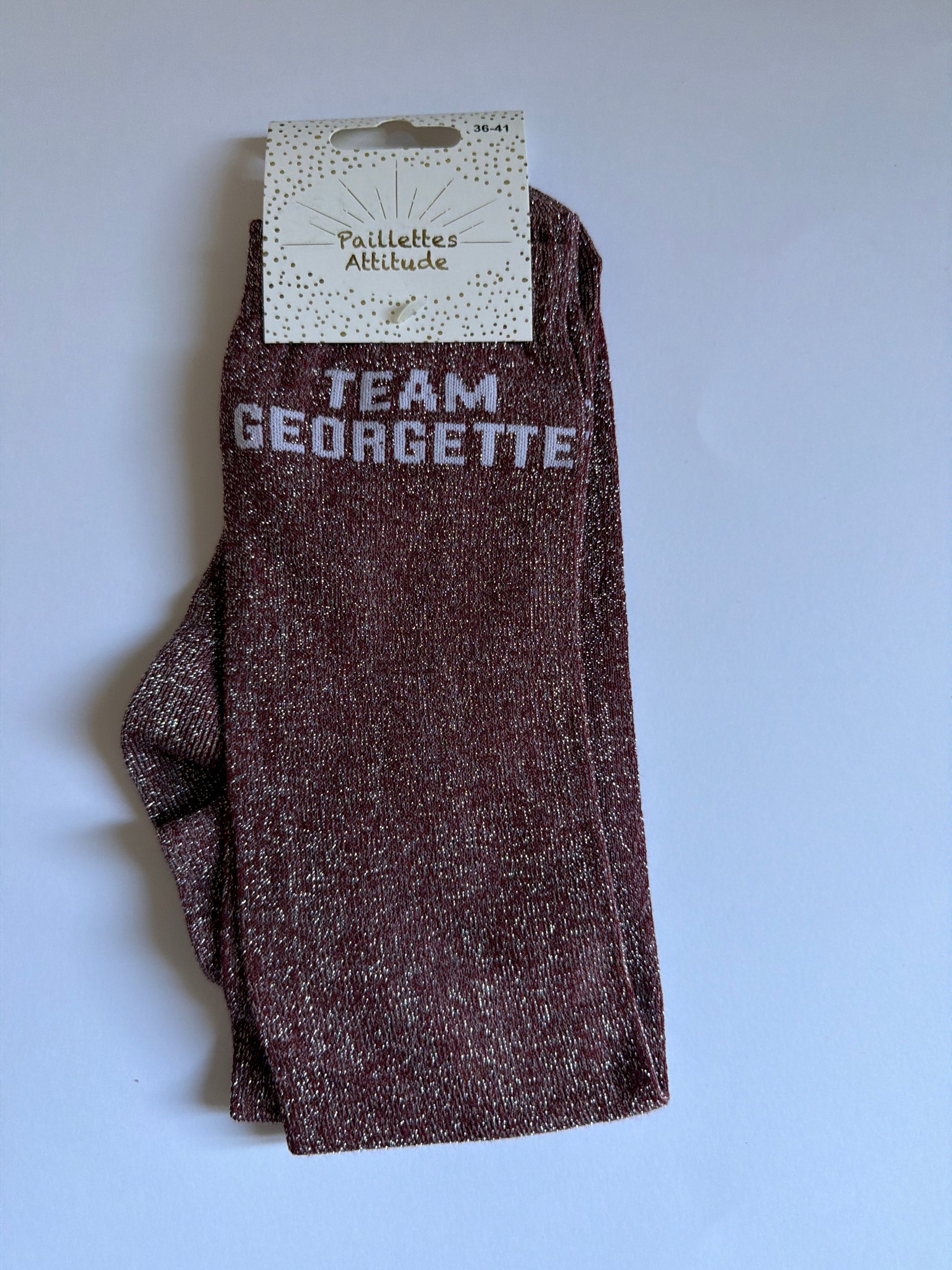Chaussette pailletée équitation 36-41 TEAM GEORGETTE