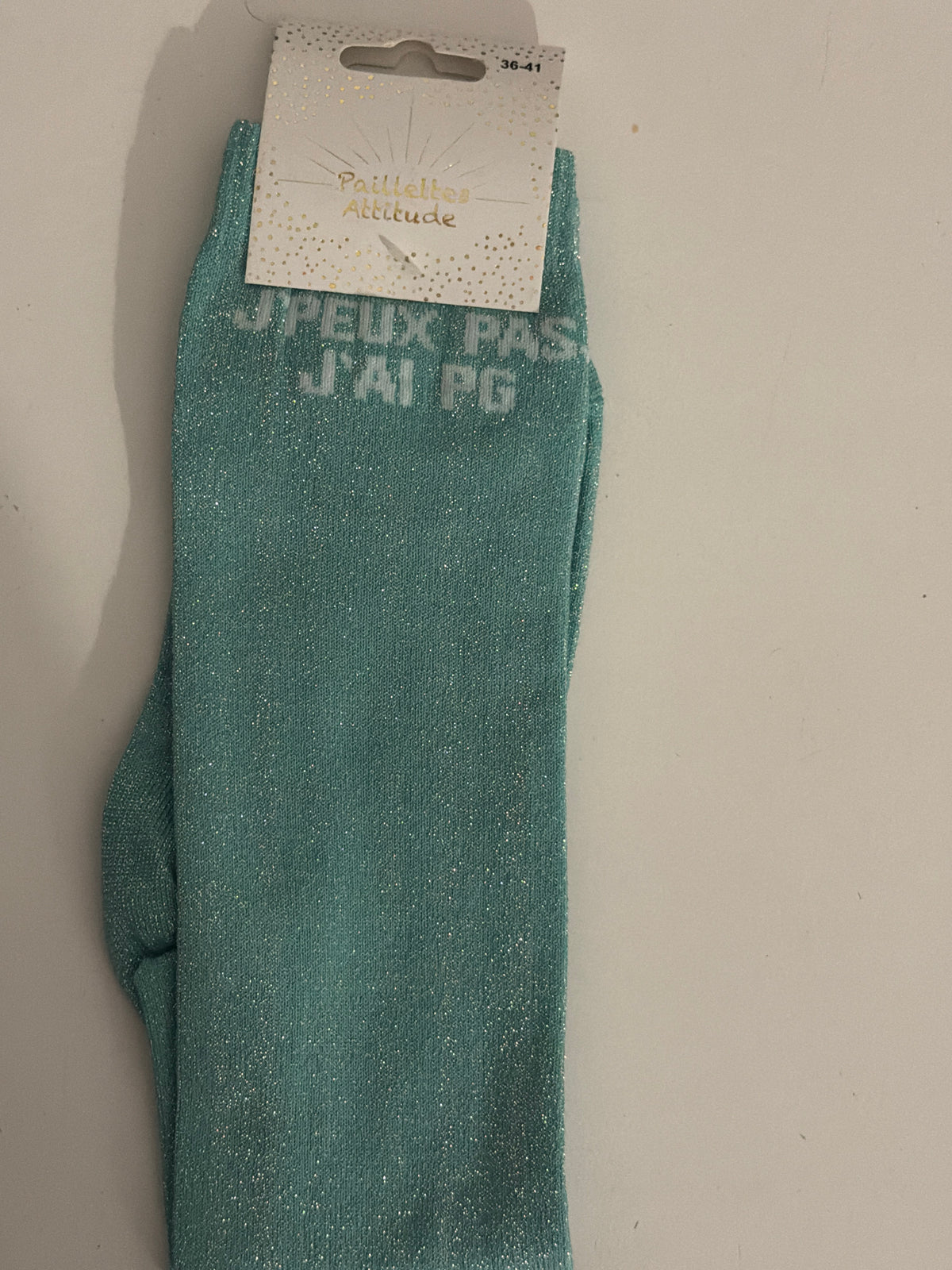 Chaussette équitation pailletée 36-41 J’PEUX PAS J’AI PG