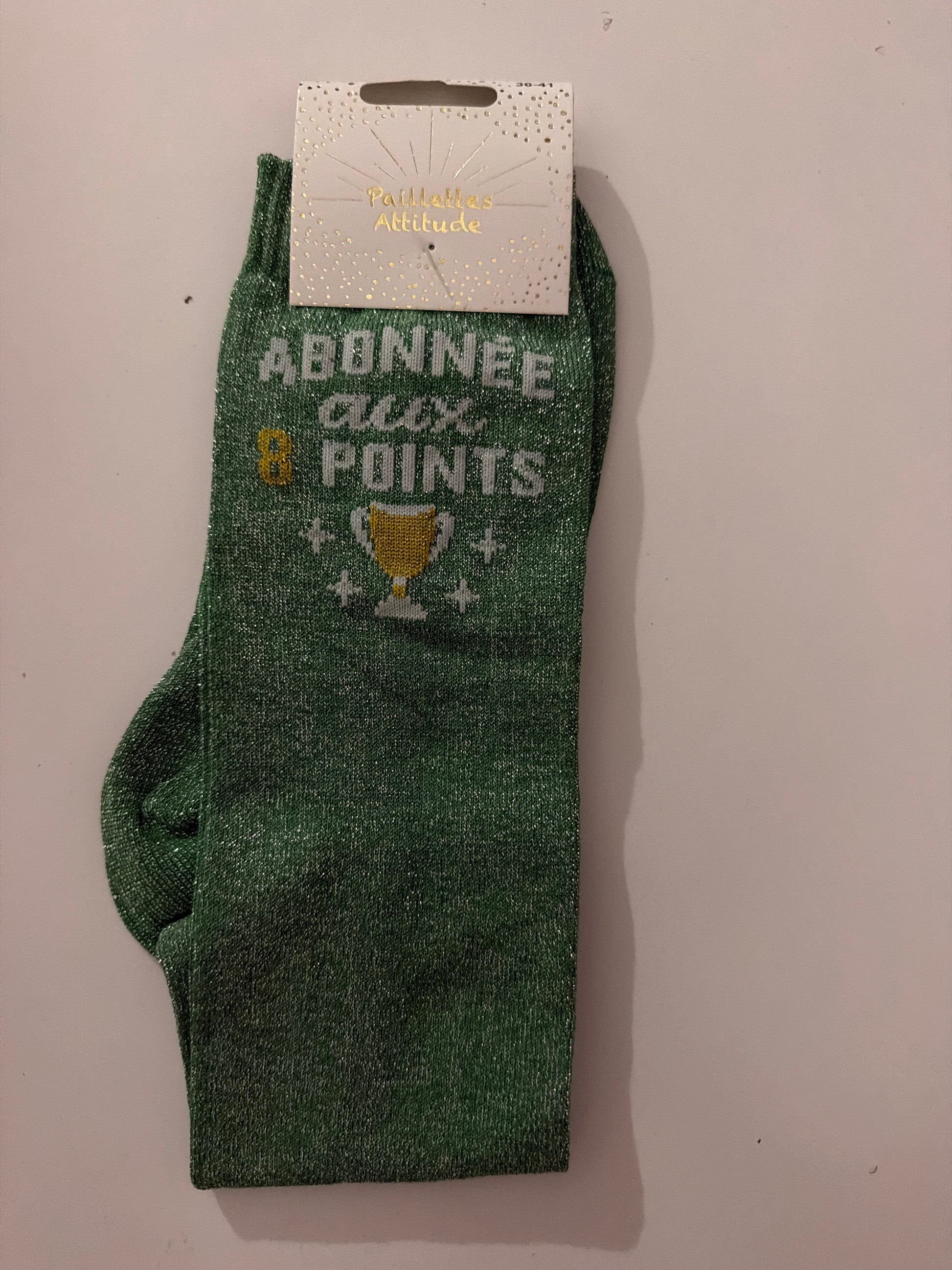 Chaussette pailletée équitation 36-41 ABONNÉE AUX 8 POINTS