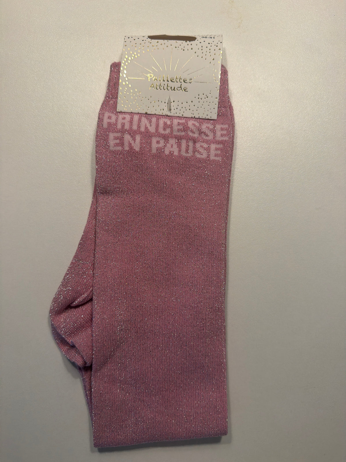 chaussette pailletée équitation 36-41 PRINCESSE EN PAUSE