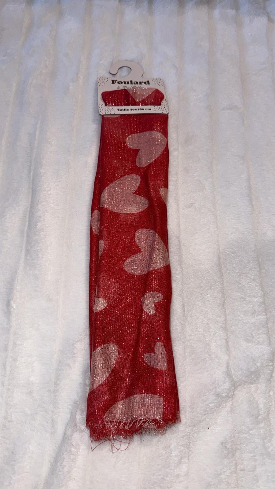 ✨ Foulards à Paillettes – Imprimés Tendance ✨