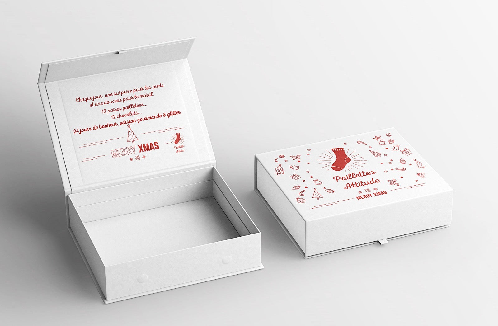 Calendrier de l’avent Paillettes Attitude