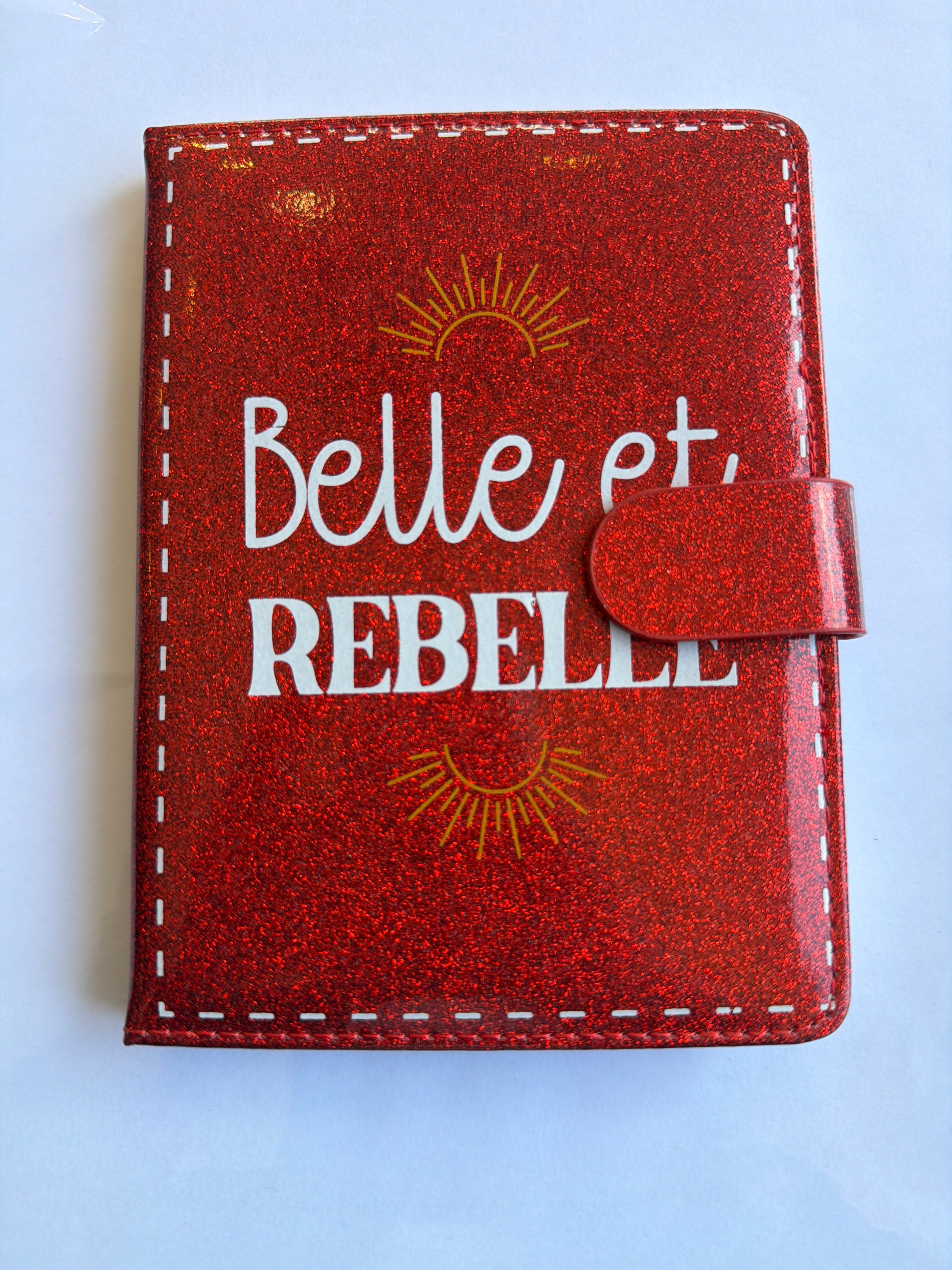 carnets de notes à paillettes