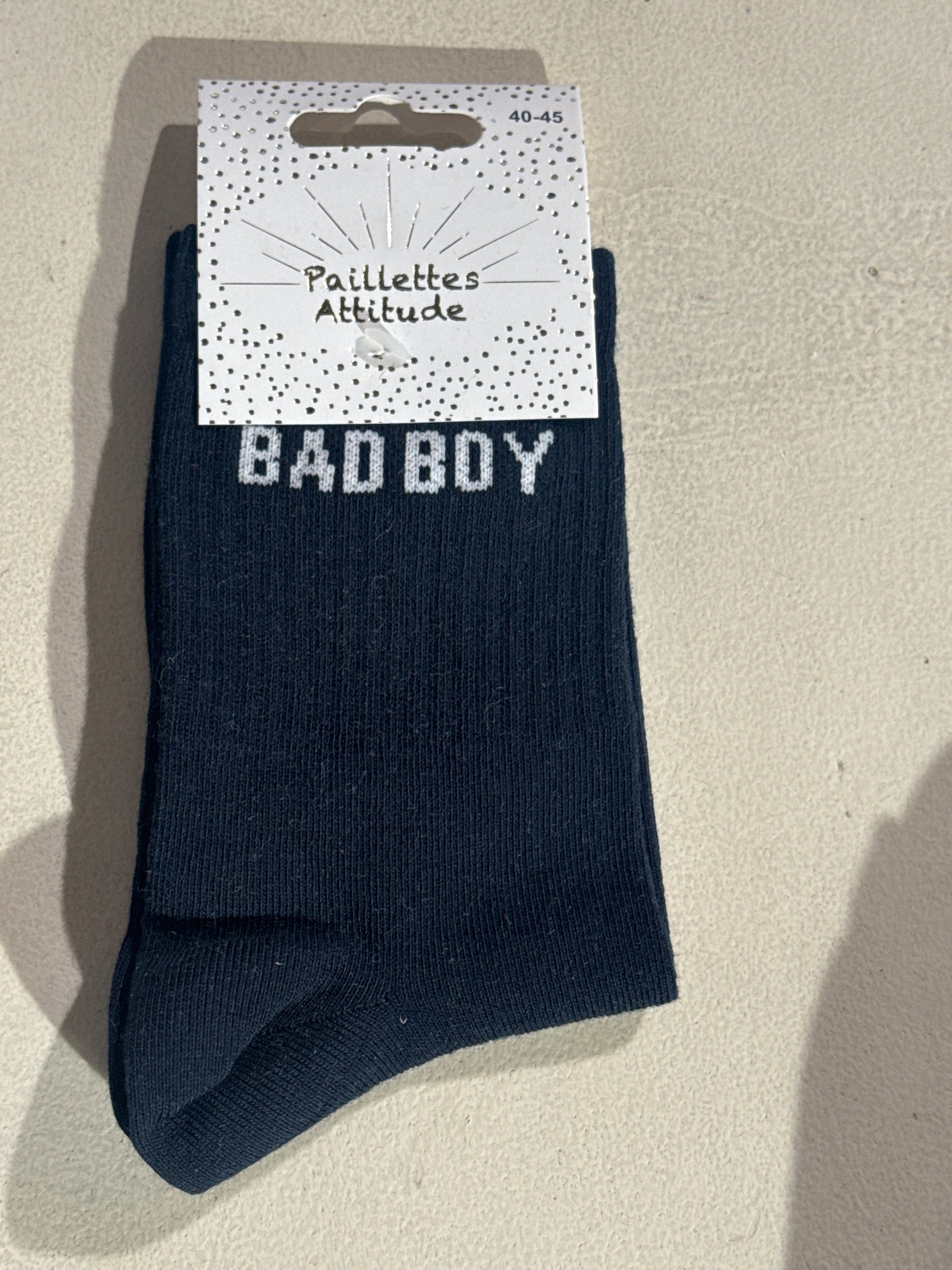 Chaussette BAD BOY 40/45 Marine