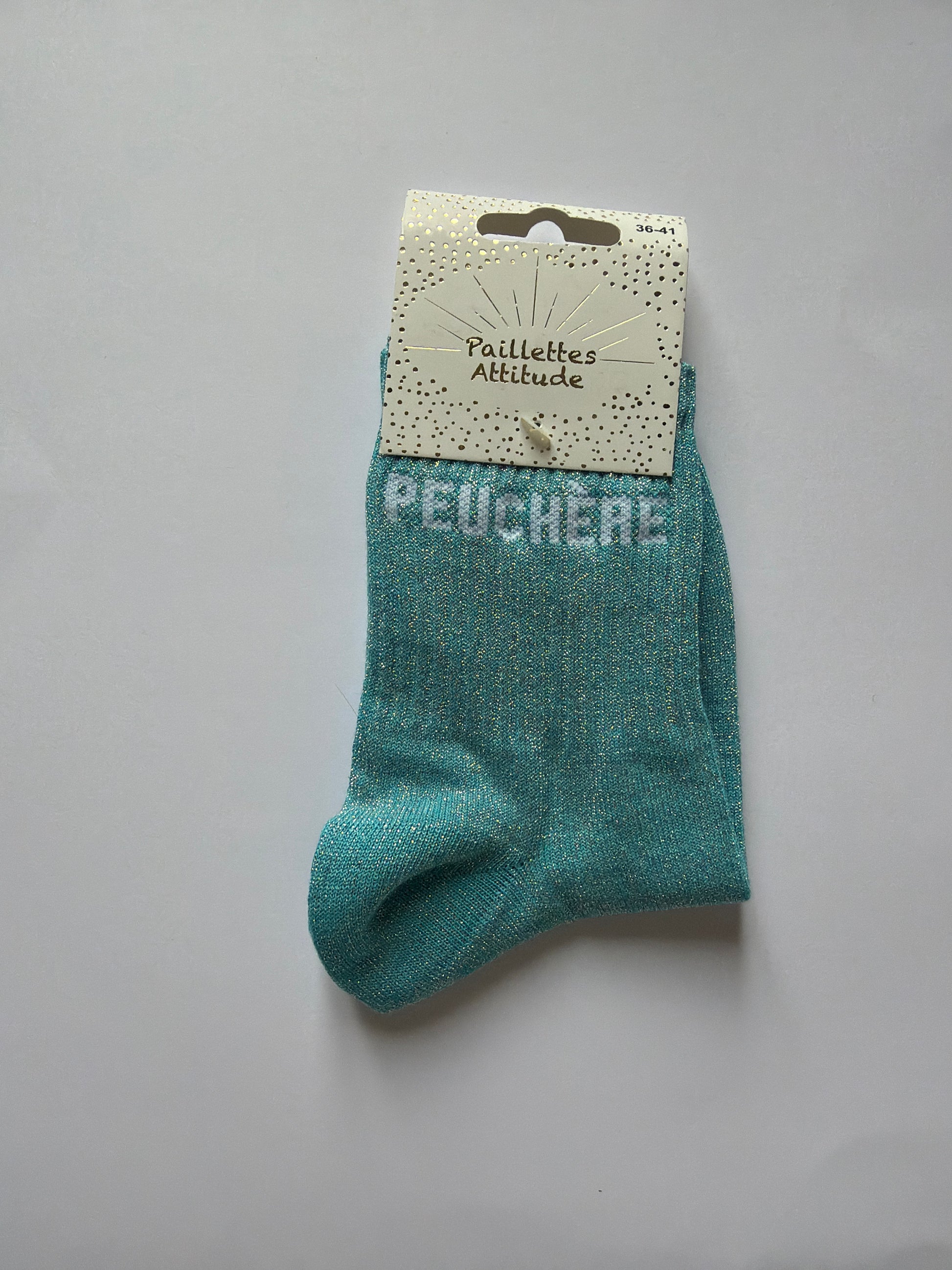 Chaussette de ville pailletée 36-41 PEUCHÈRE