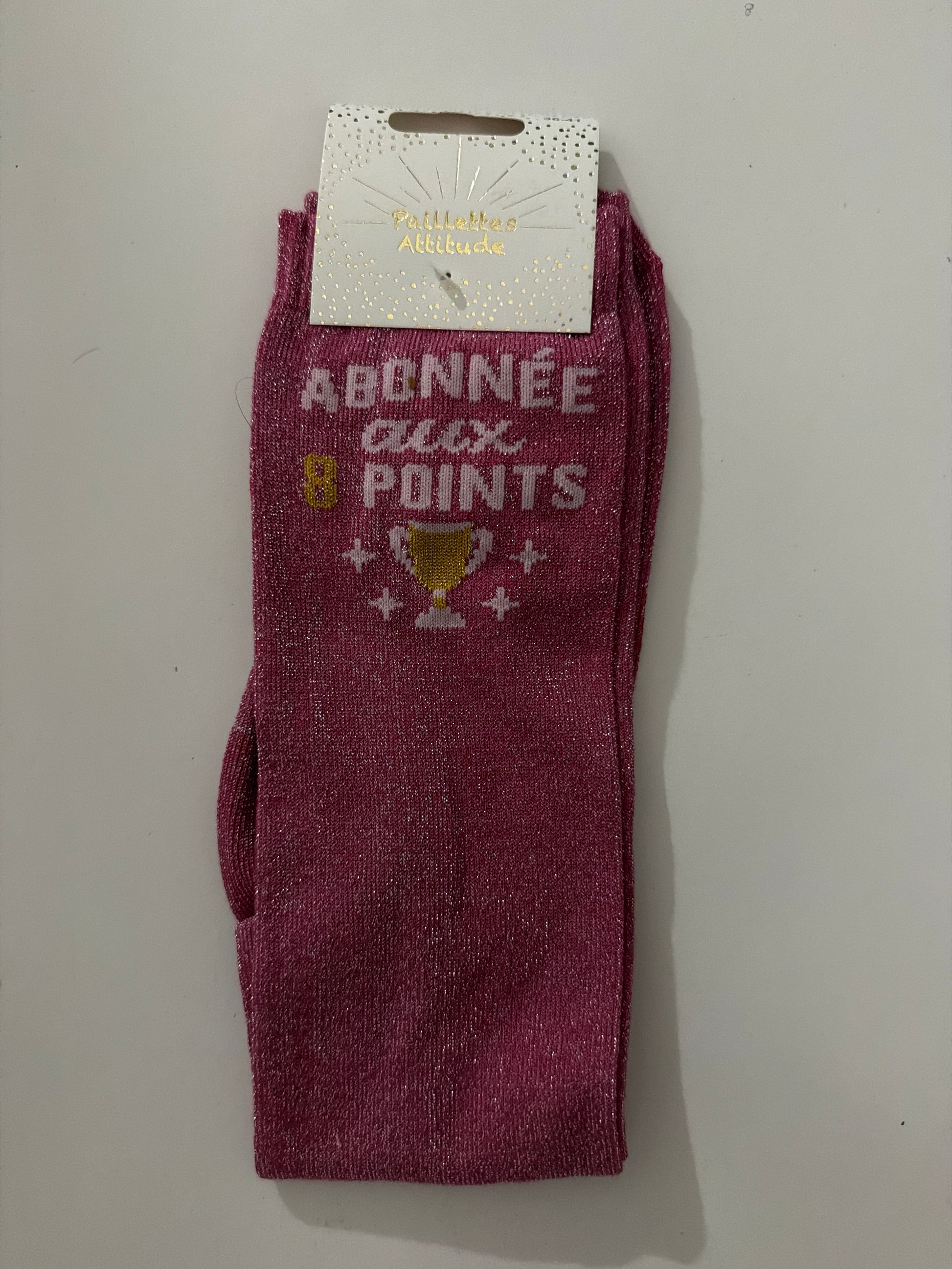 Chaussette pailletée équitation 36-41 ABONNÉE AUX 8 POINTS