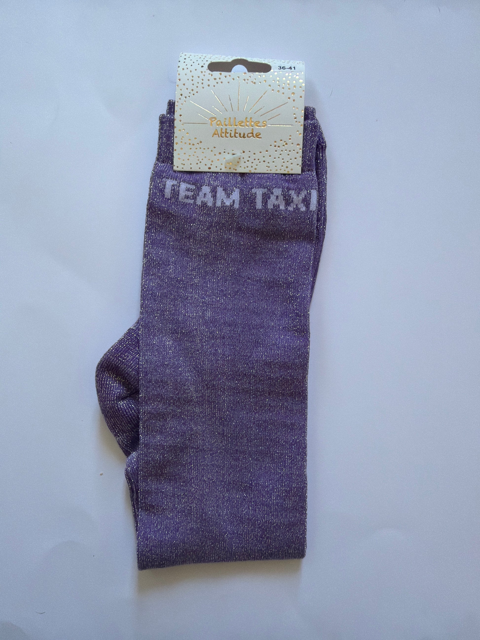 Chaussettes pailletée équitation 36-41 TEAM TAXI