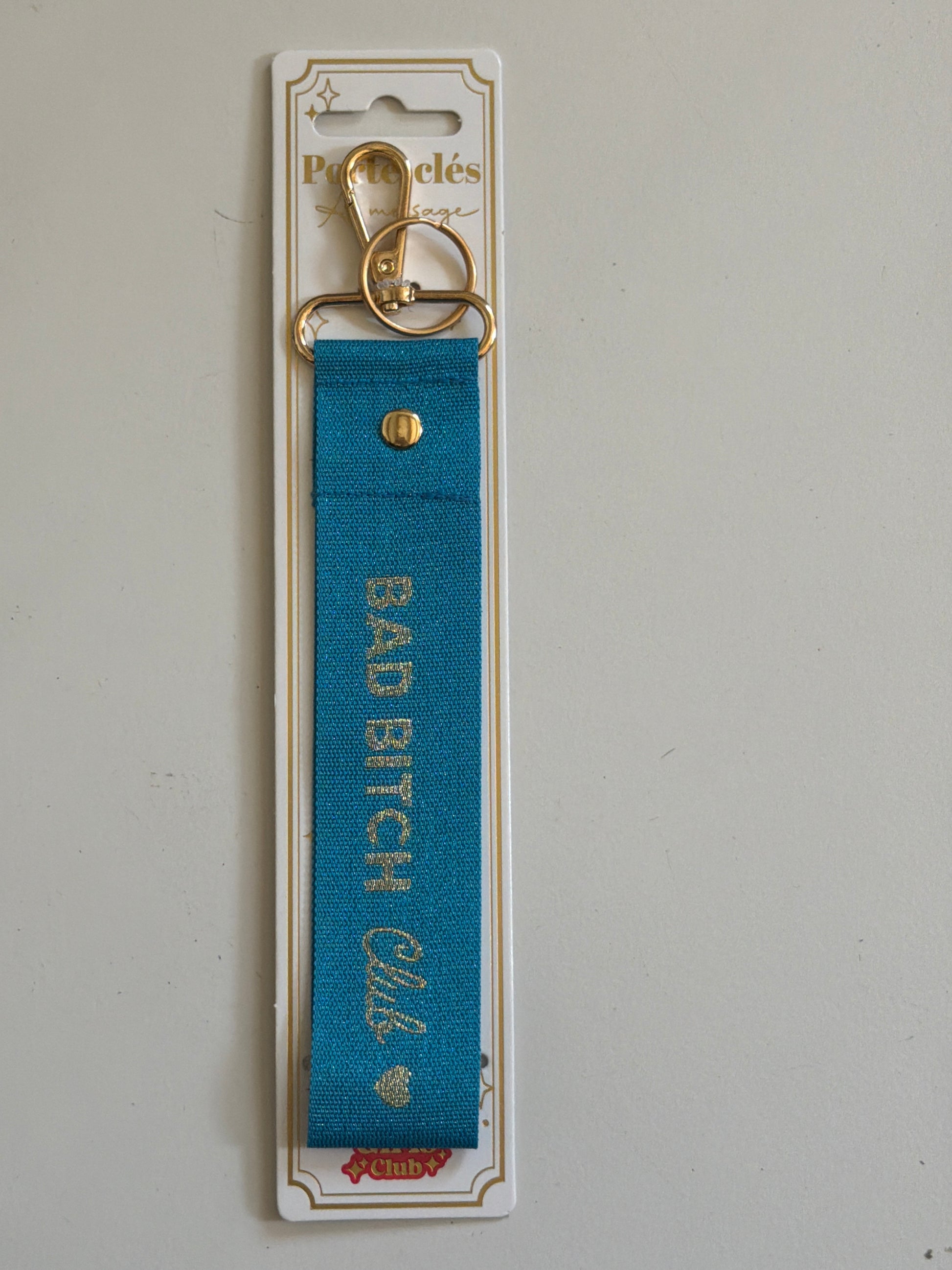 PORTE CLES LANIERE PAILLETTES