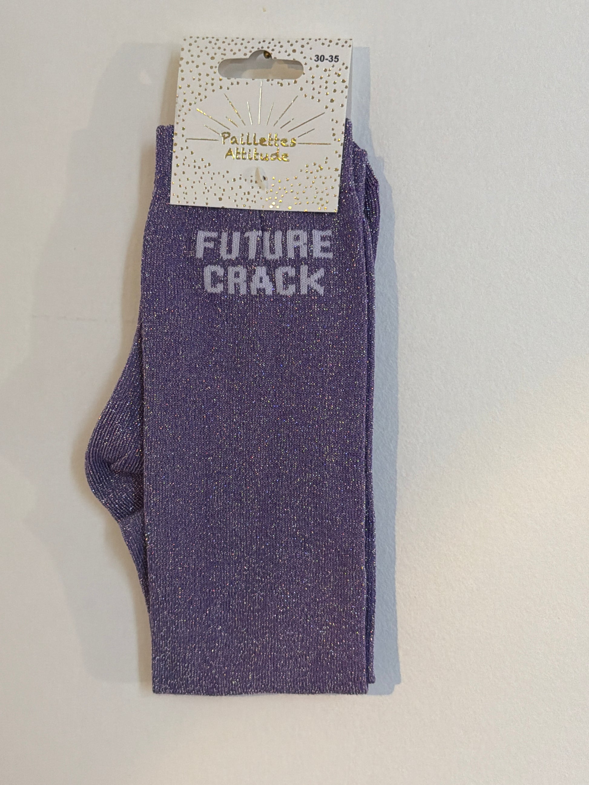 Chaussette équitation pailletée 30-35 FUTURE CRACK