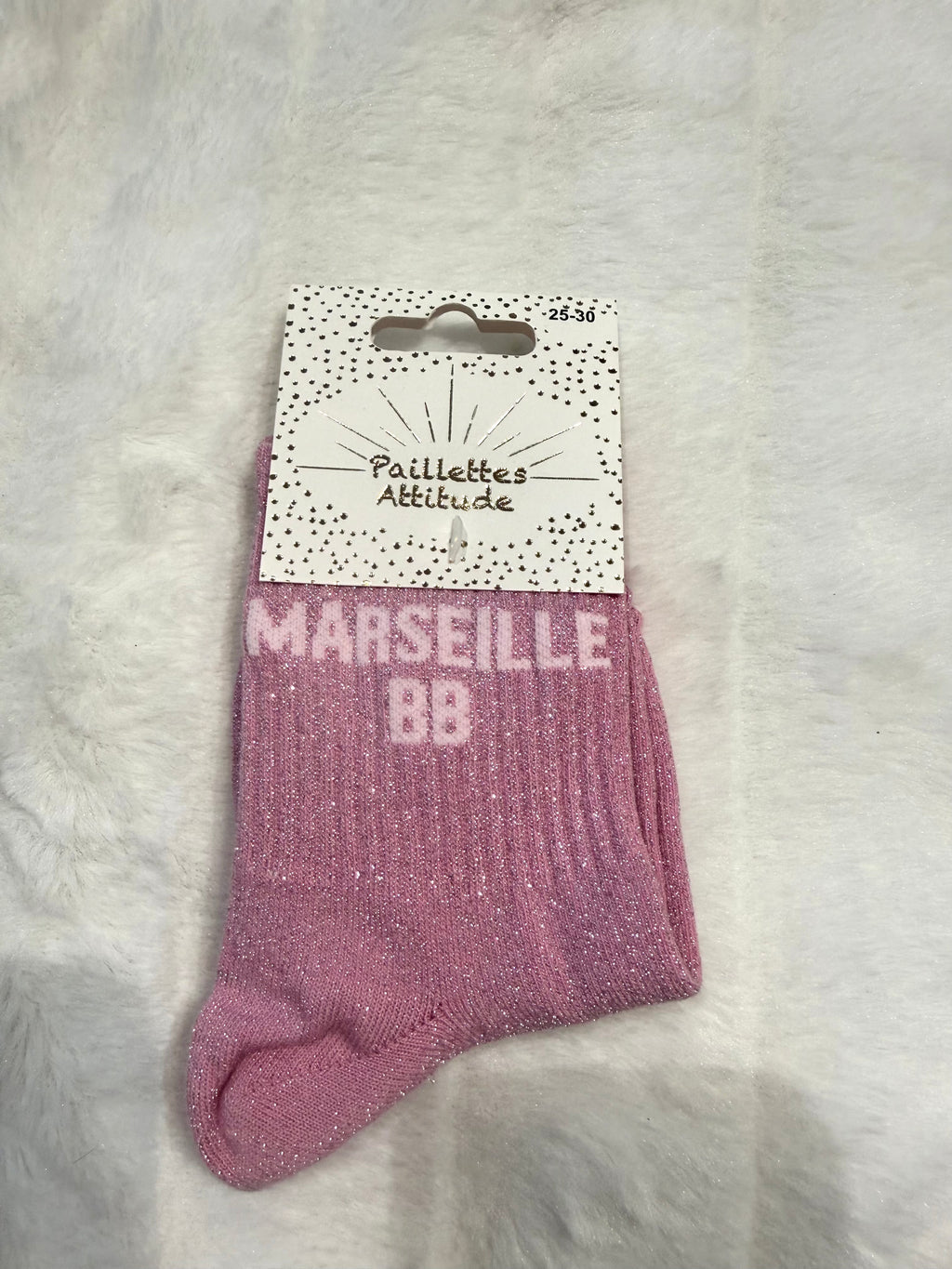 Chaussette pailletée MARSEILLE BB