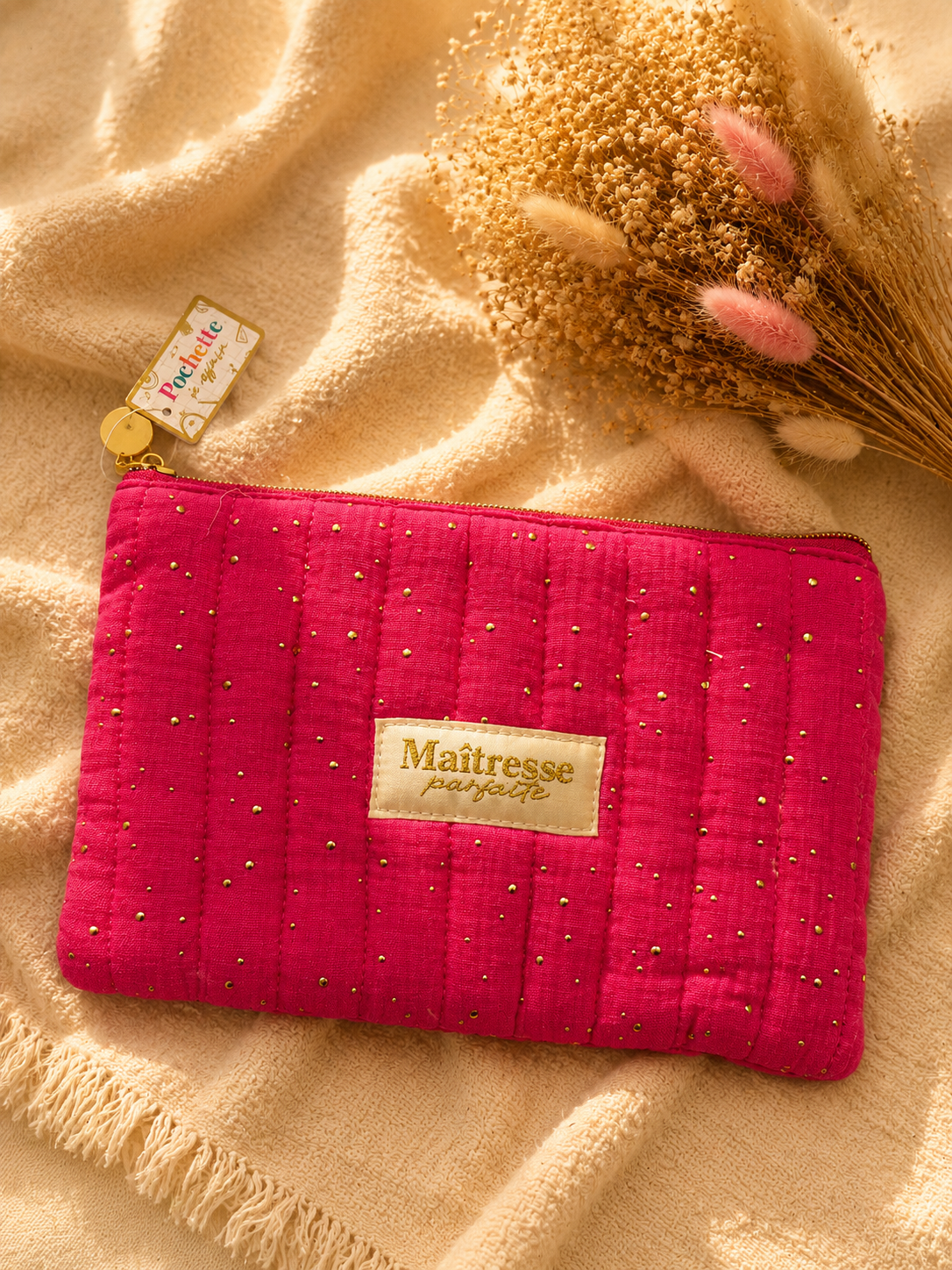 Pochette gaze de coton Maîtresse parfaite