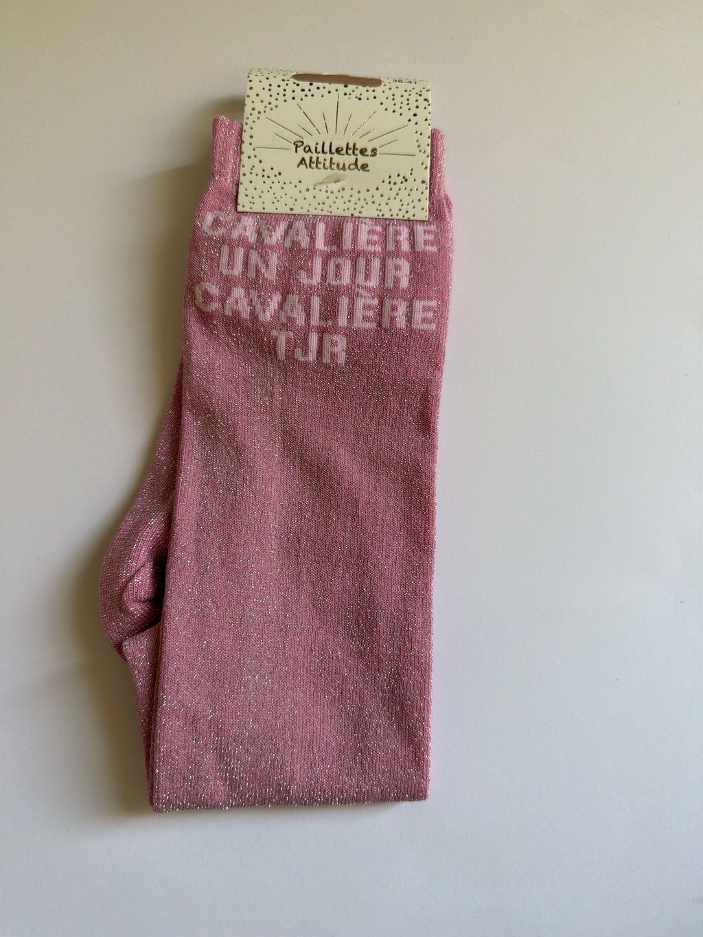 Chaussette pailletée équitation 36-41 CAVALIÈRE UN JOUR CAVALIÈRE TJR