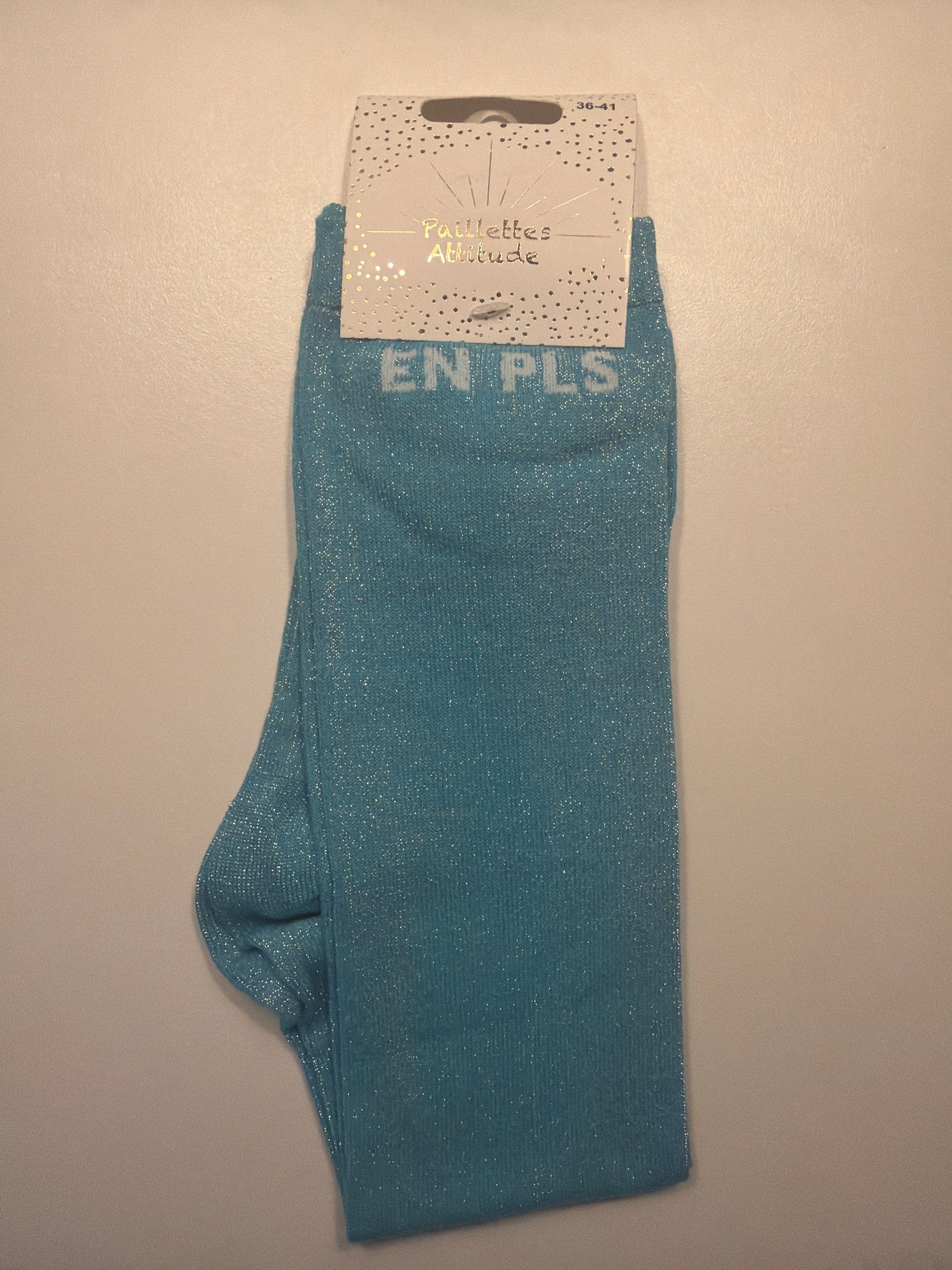 chaussette pailletée équitation 36-41 EN PLS
