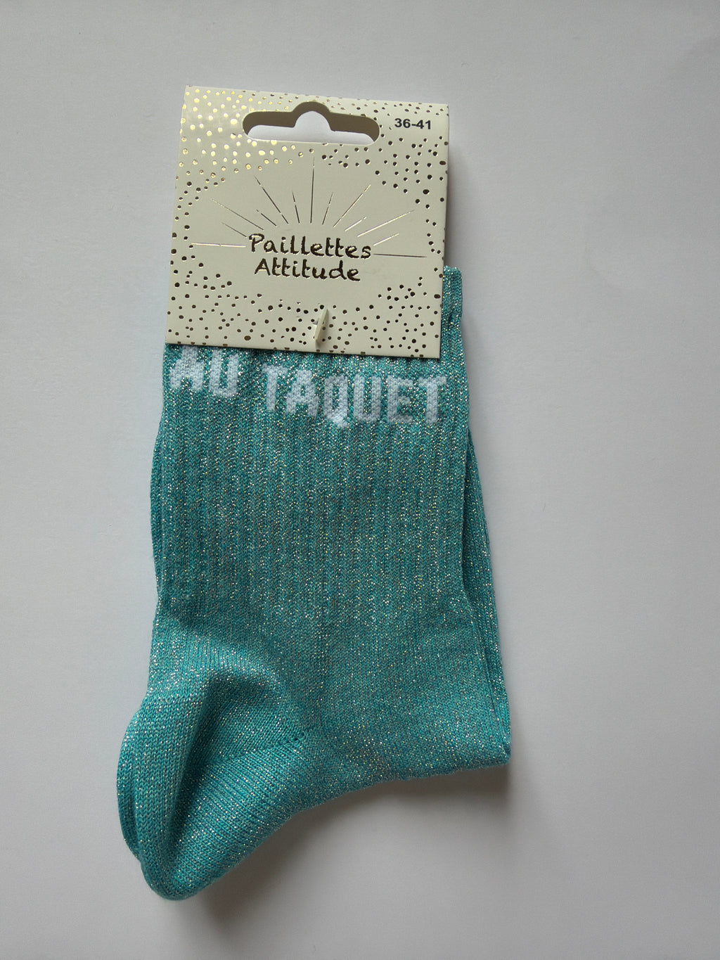 Chaussette de ville pailletée 36-41 AU TAQUET