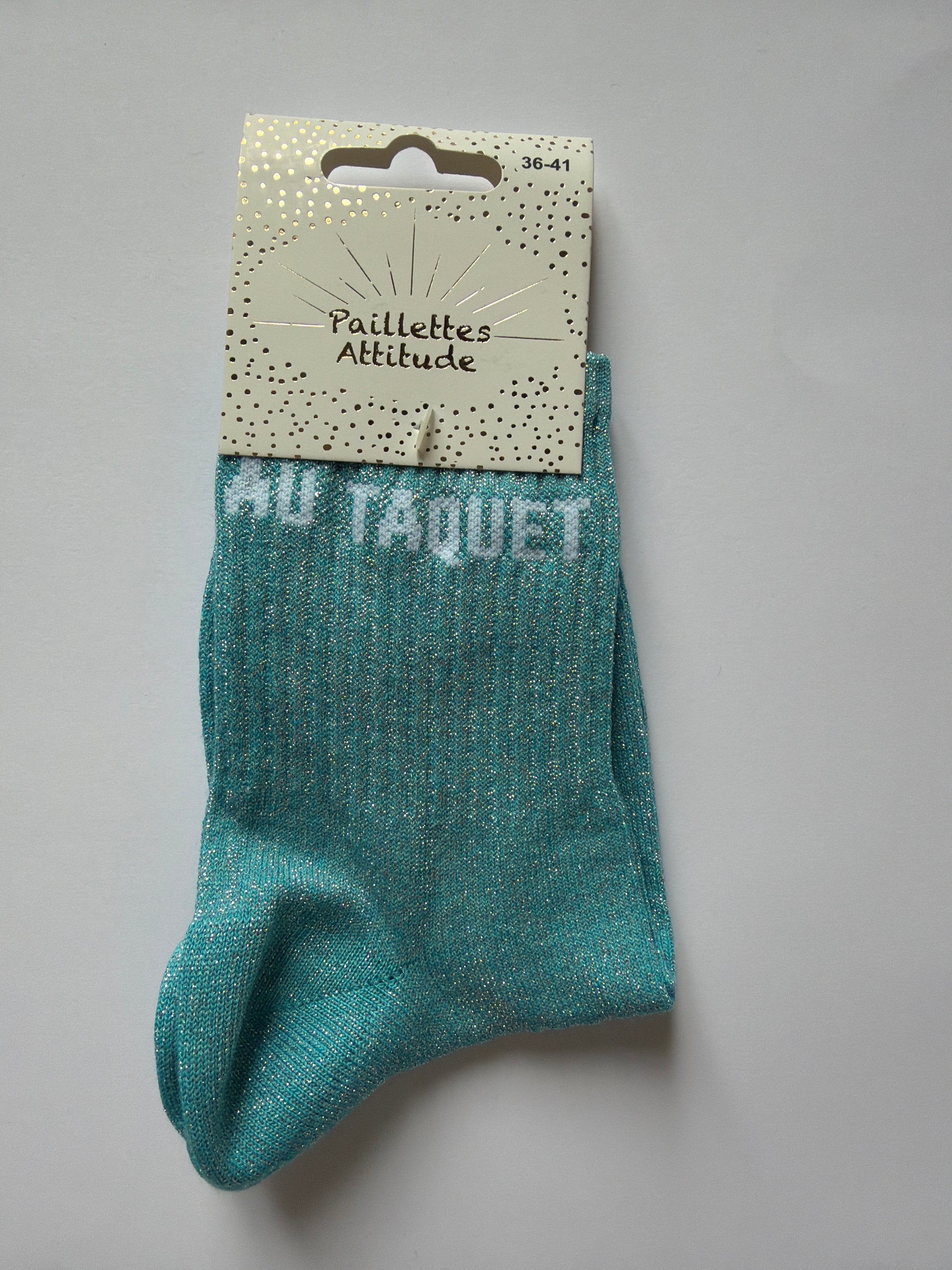 Chaussette de ville pailletée 36-41 AU TAQUET