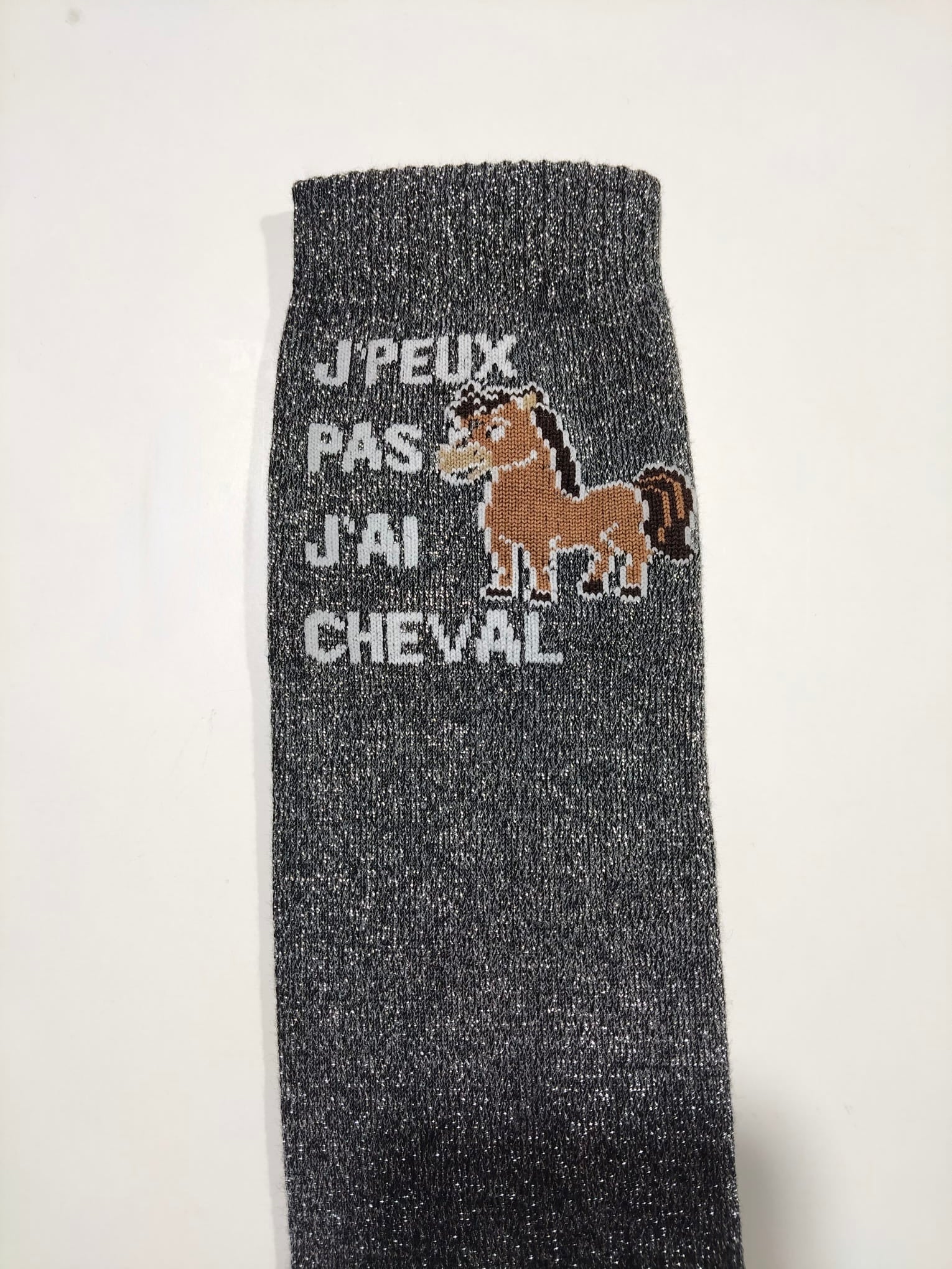 précommande chaussette équitation J’PEUX PAS J’AI CHEVAL
