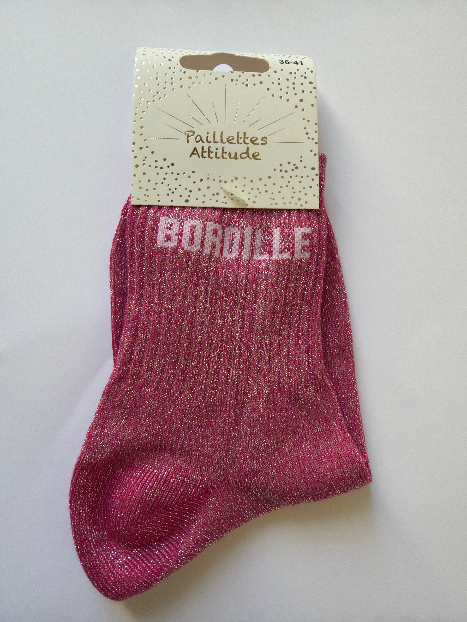 Chaussette de ville pailletée 36-41 BORDILLE