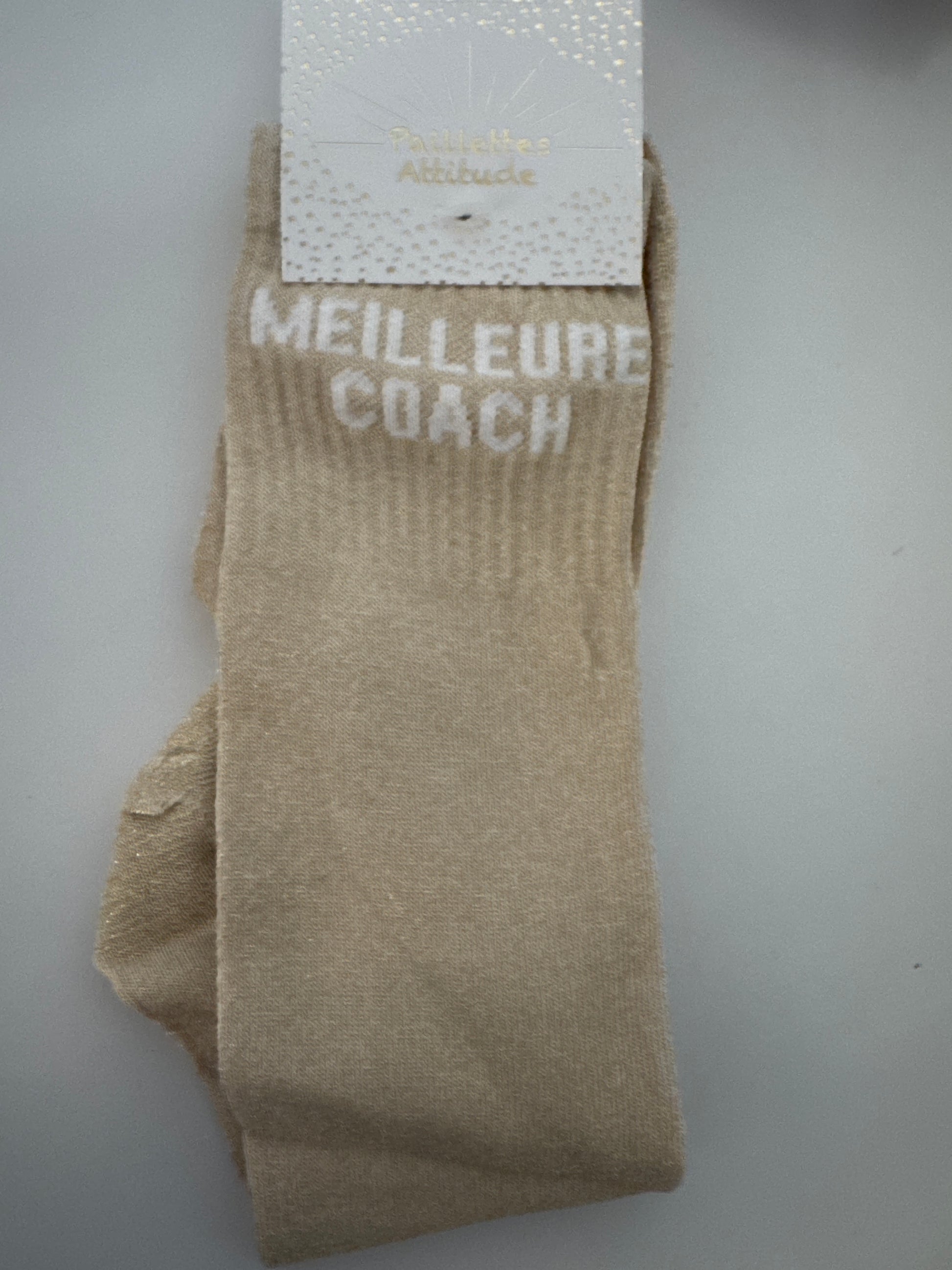 chaussette pailletée équitation MEILLEURE COACH 36/41