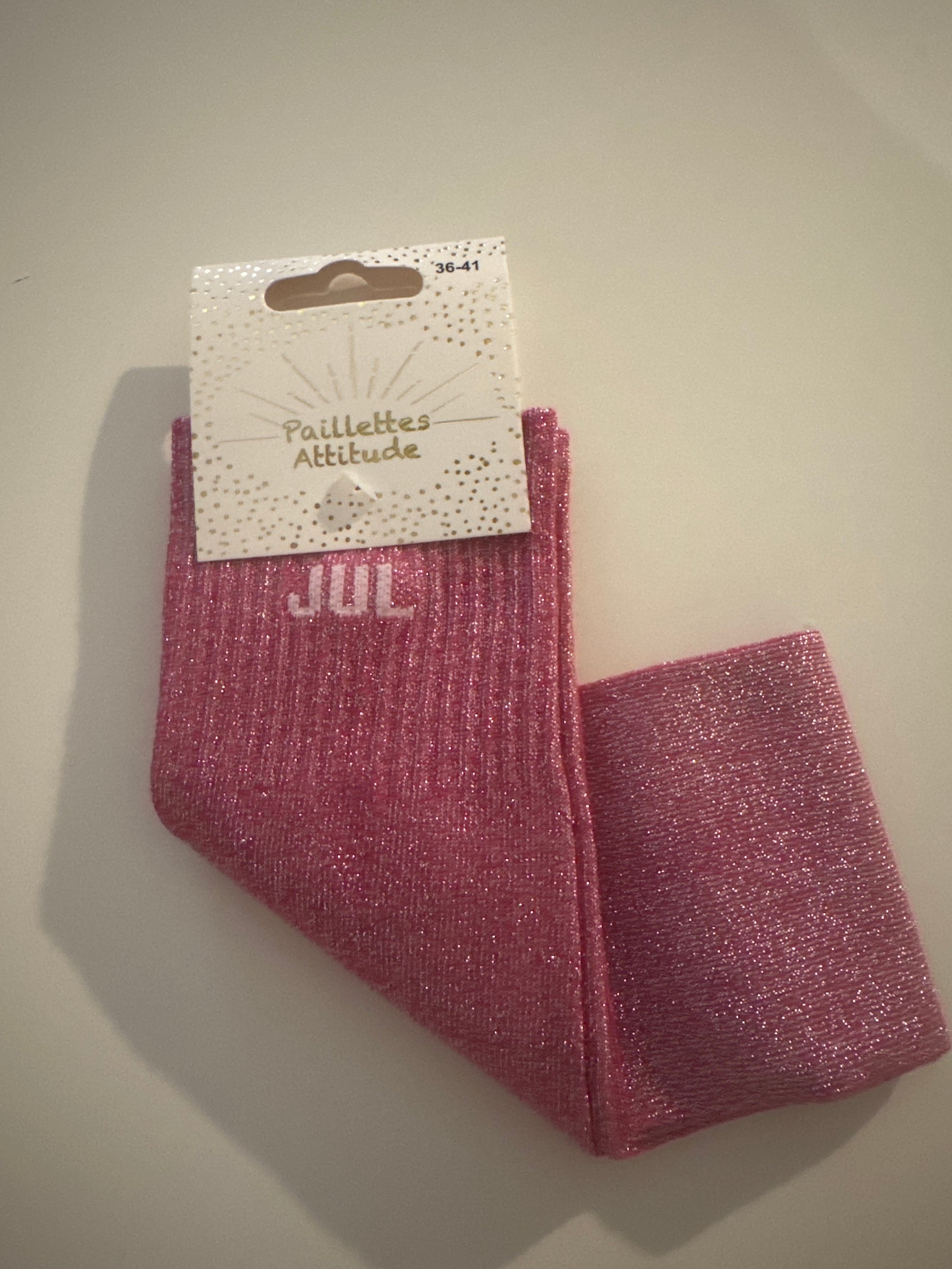 Chaussette pailletée équitation JUL 36/41