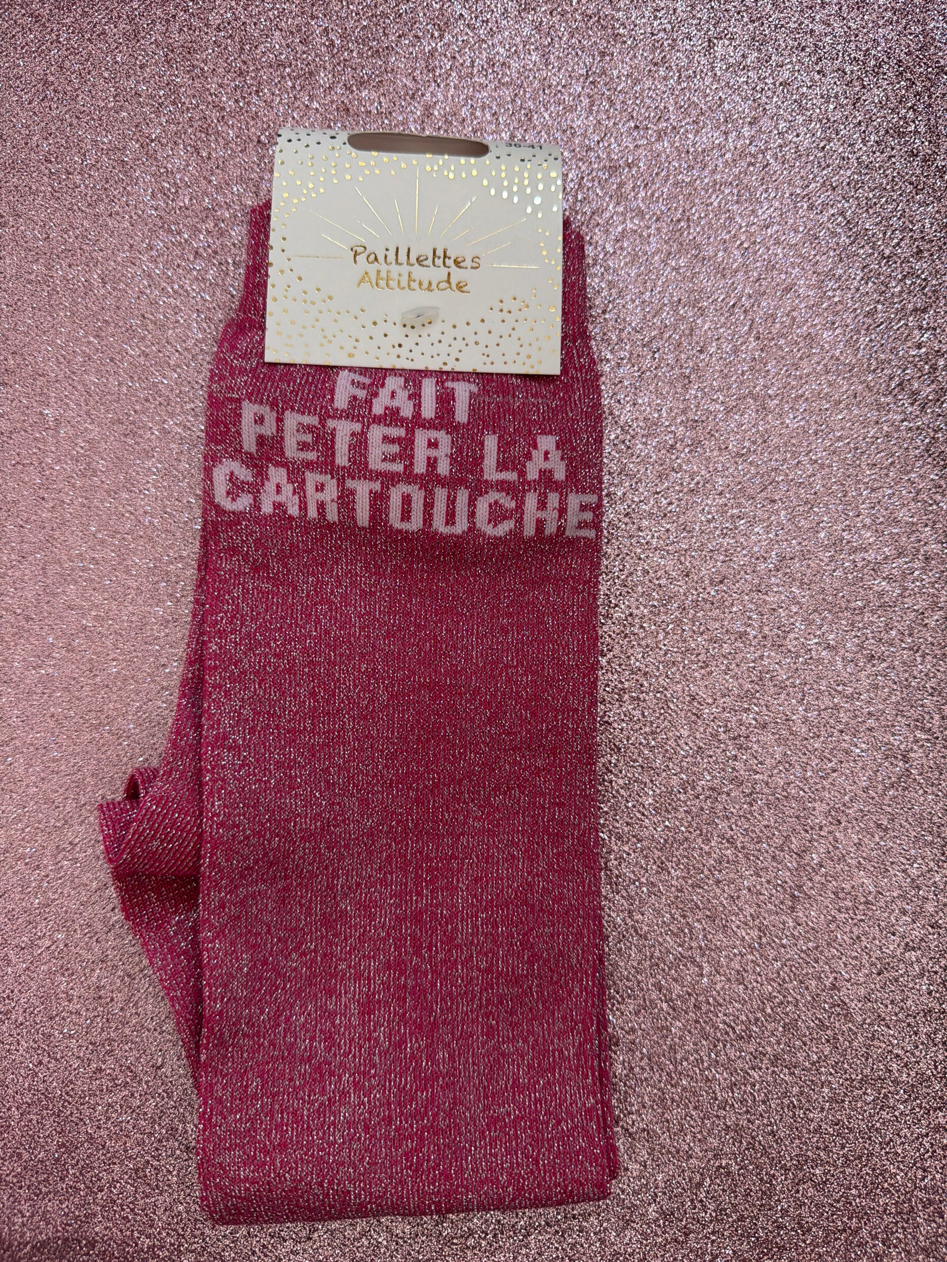 Chaussette FAIT PÉTER LA CARTOUCHE 36/41