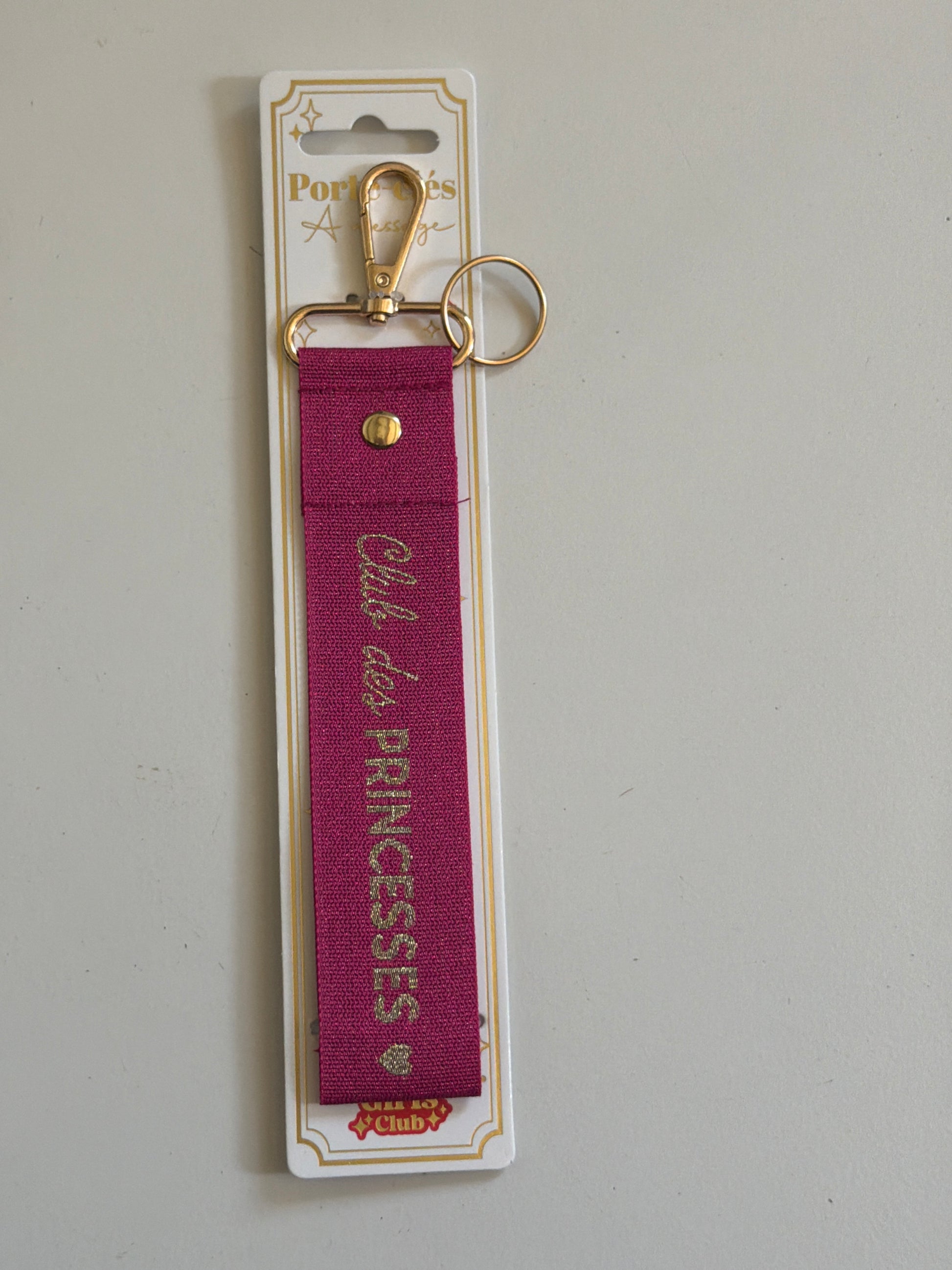 PORTE CLES LANIERE PAILLETTES