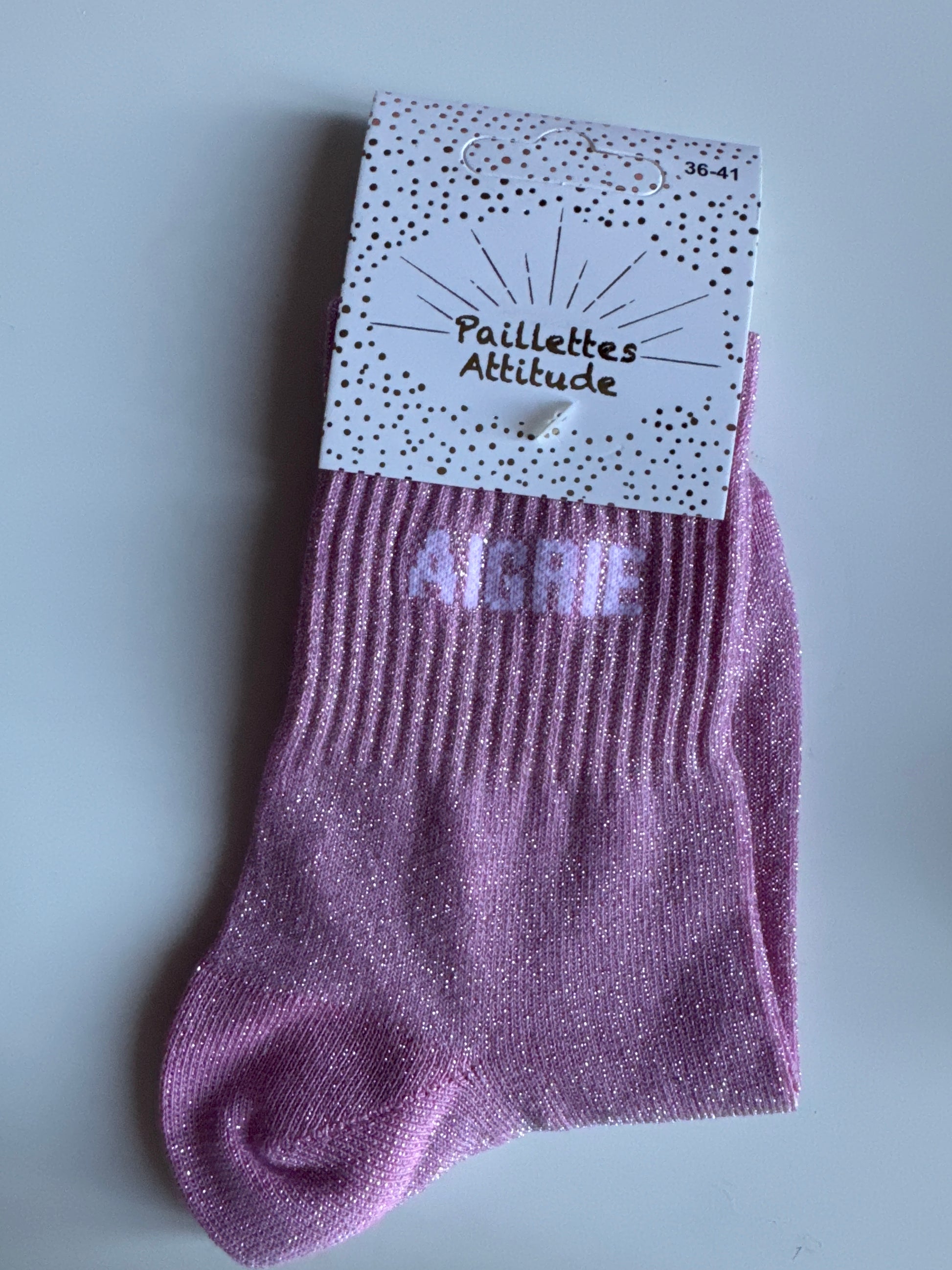 Chaussettes “Aigrie” – Taille 36/41 ✨