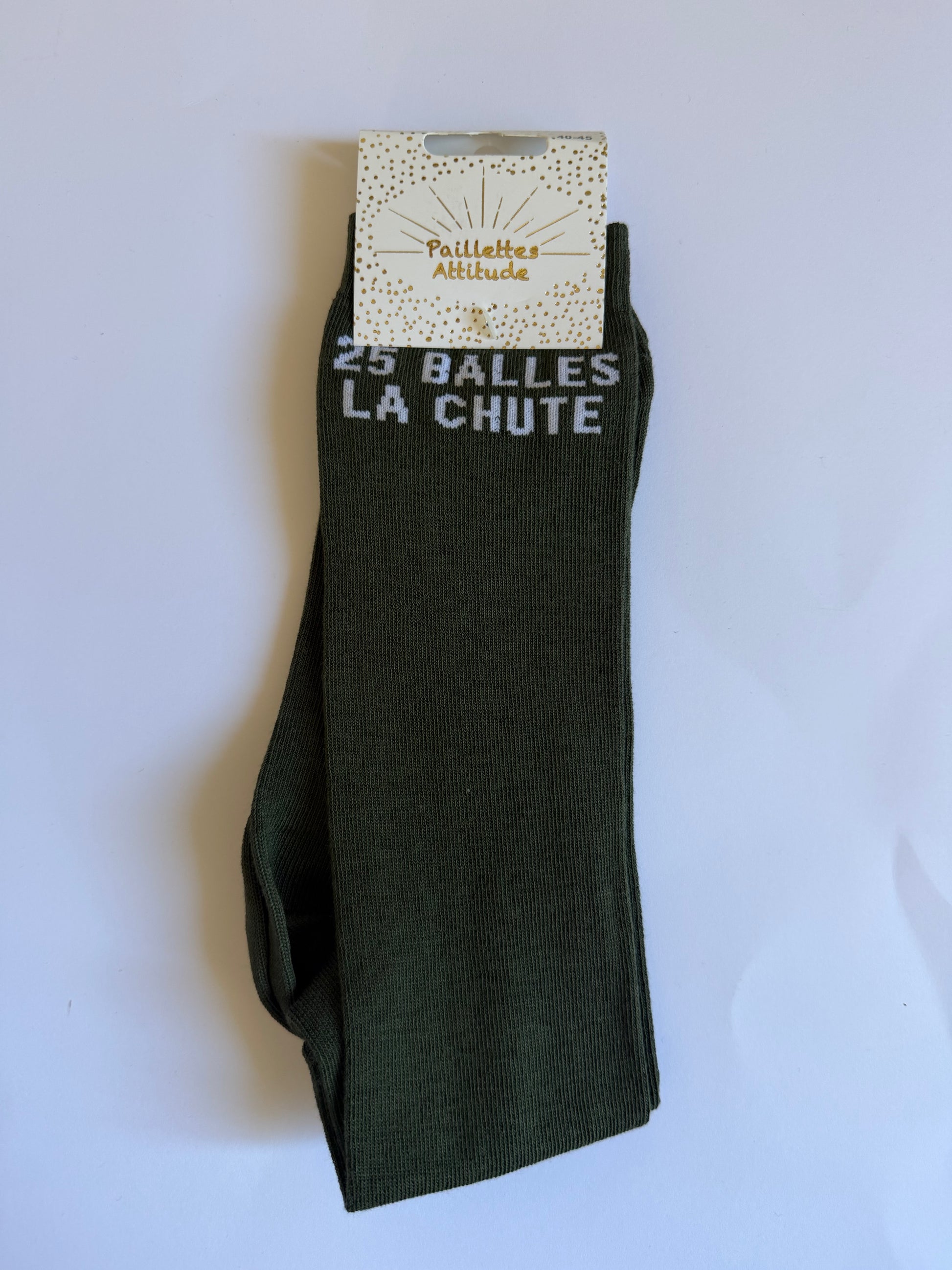 Chaussette équitation 40-45 - 25 BALLES LA CHUTE