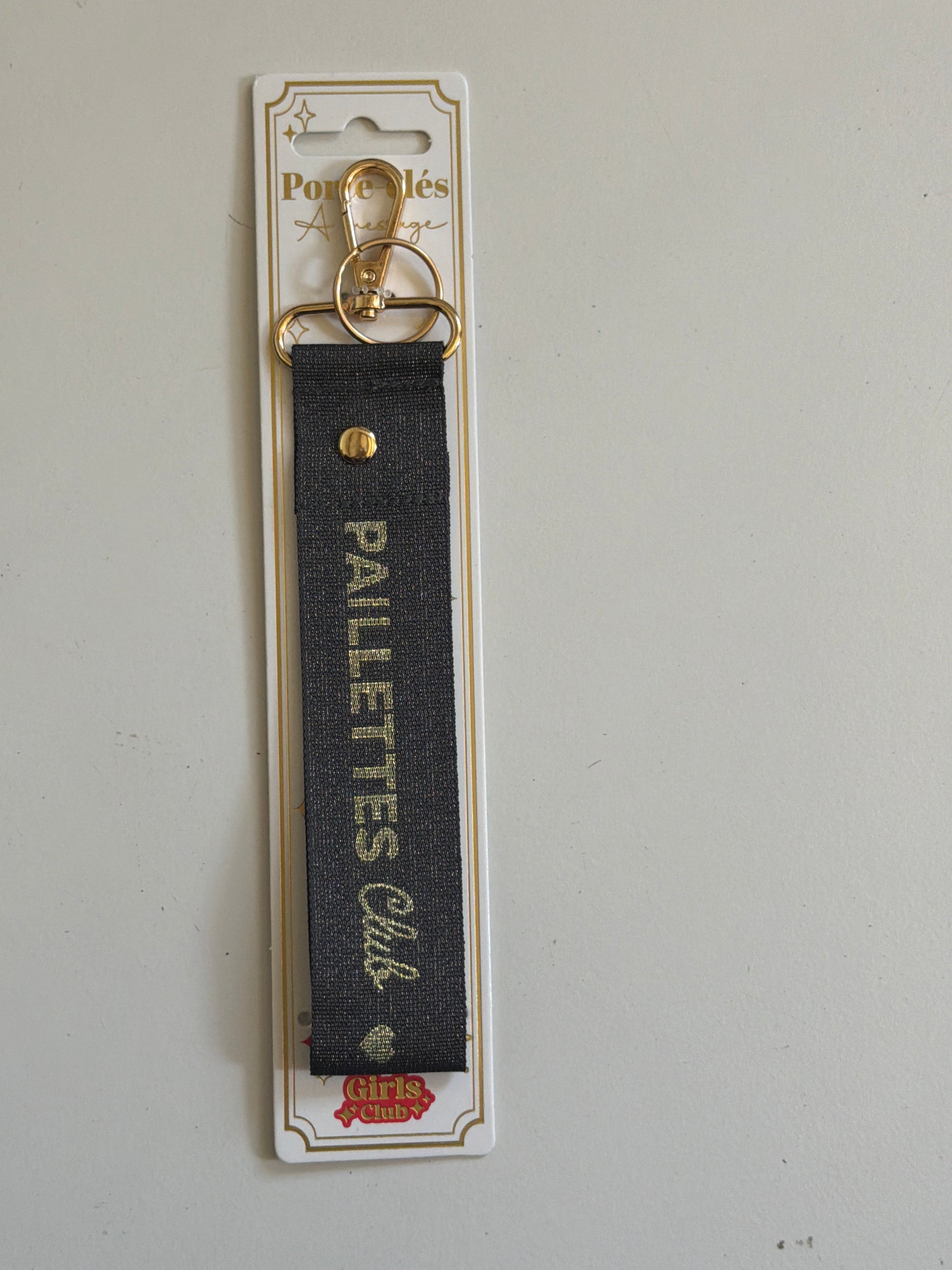 PORTE CLES LANIERE PAILLETTES