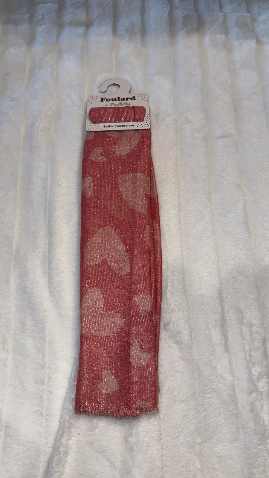 ✨ Foulards à Paillettes – Imprimés Tendance ✨