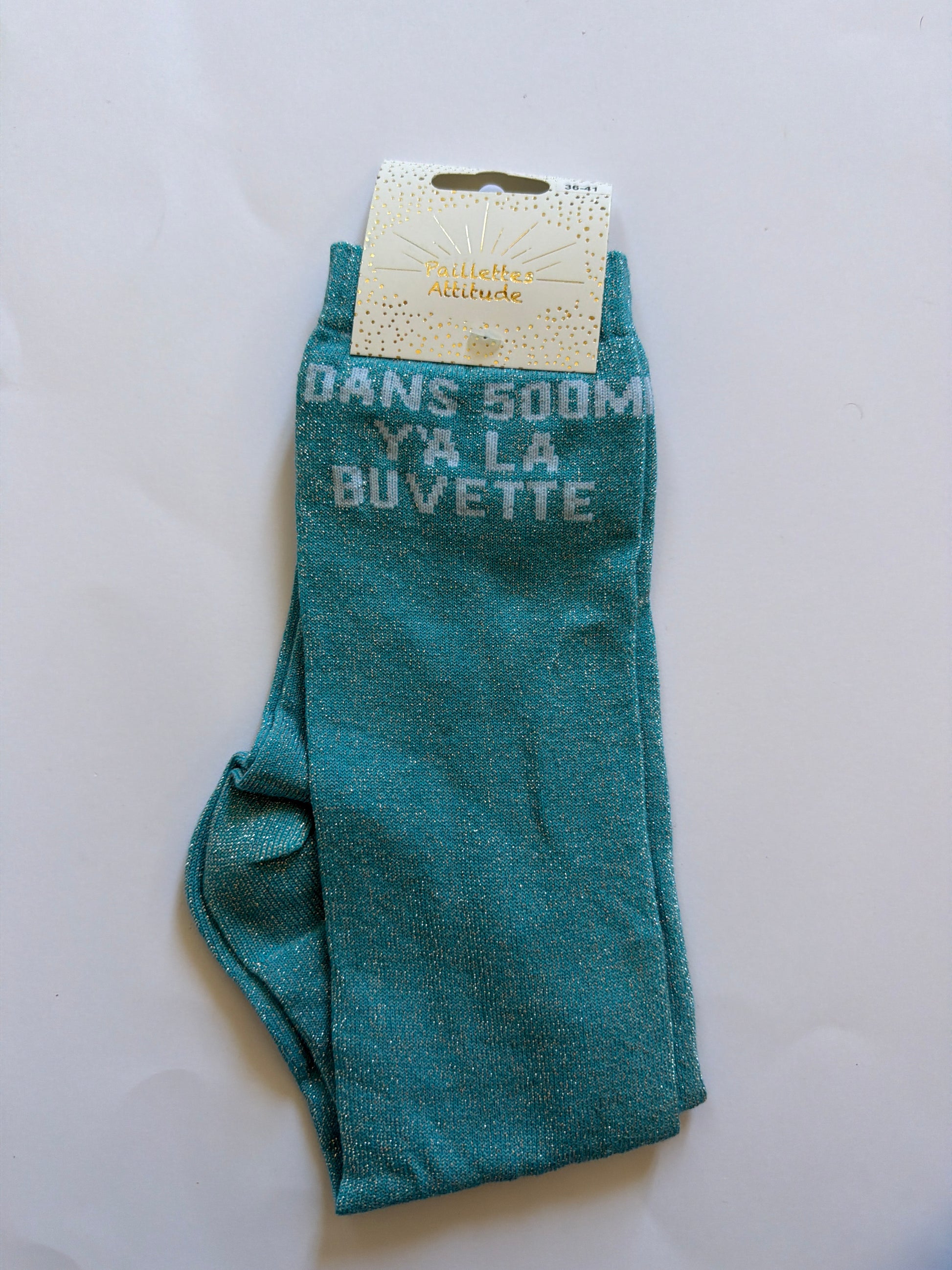 Chaussette pailletée équitation 36-41 DANS 500 M Y'A LA BUVETTE