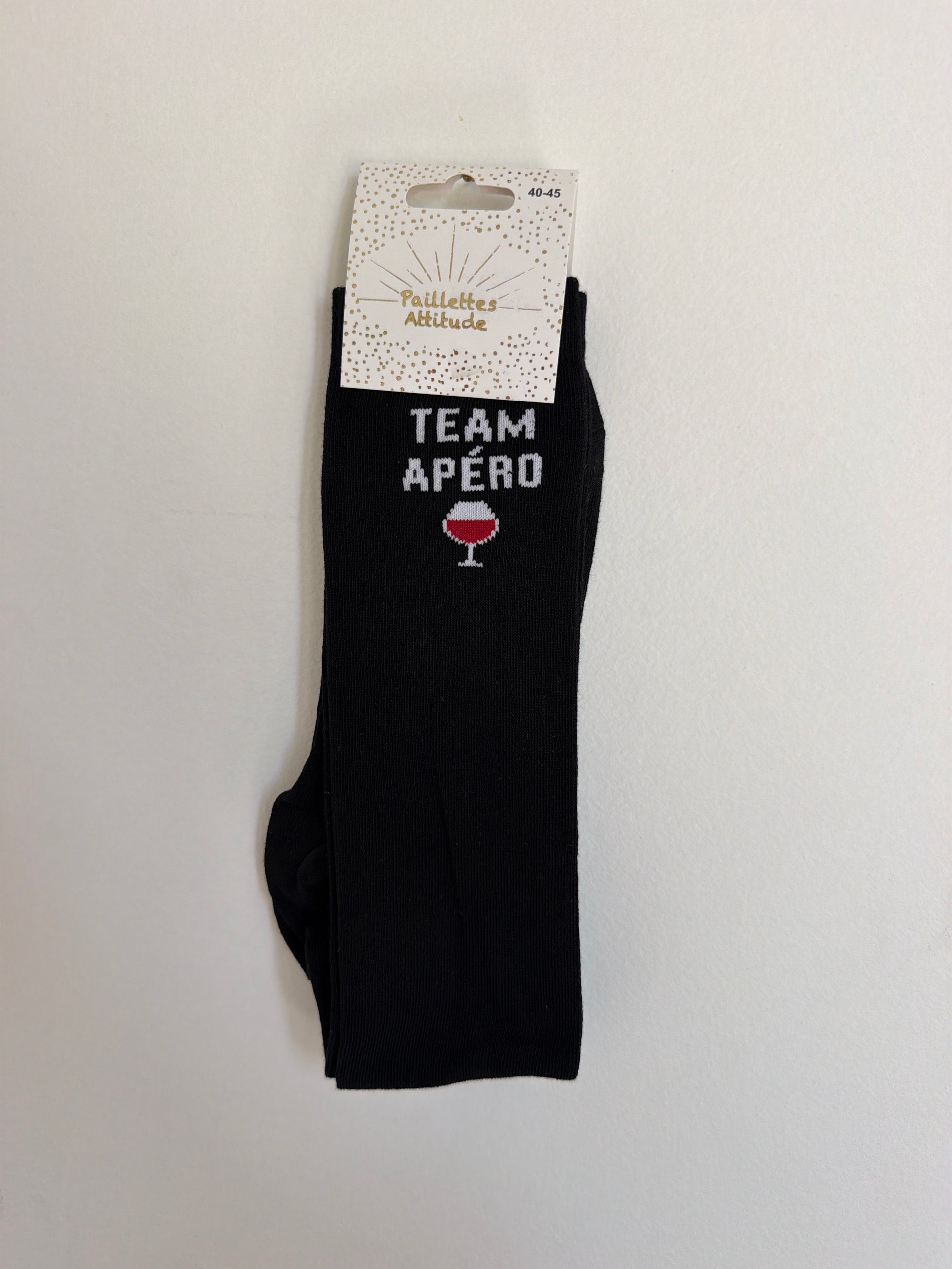 Chaussette équitation 40-45 TEAM APÉRO 🍷