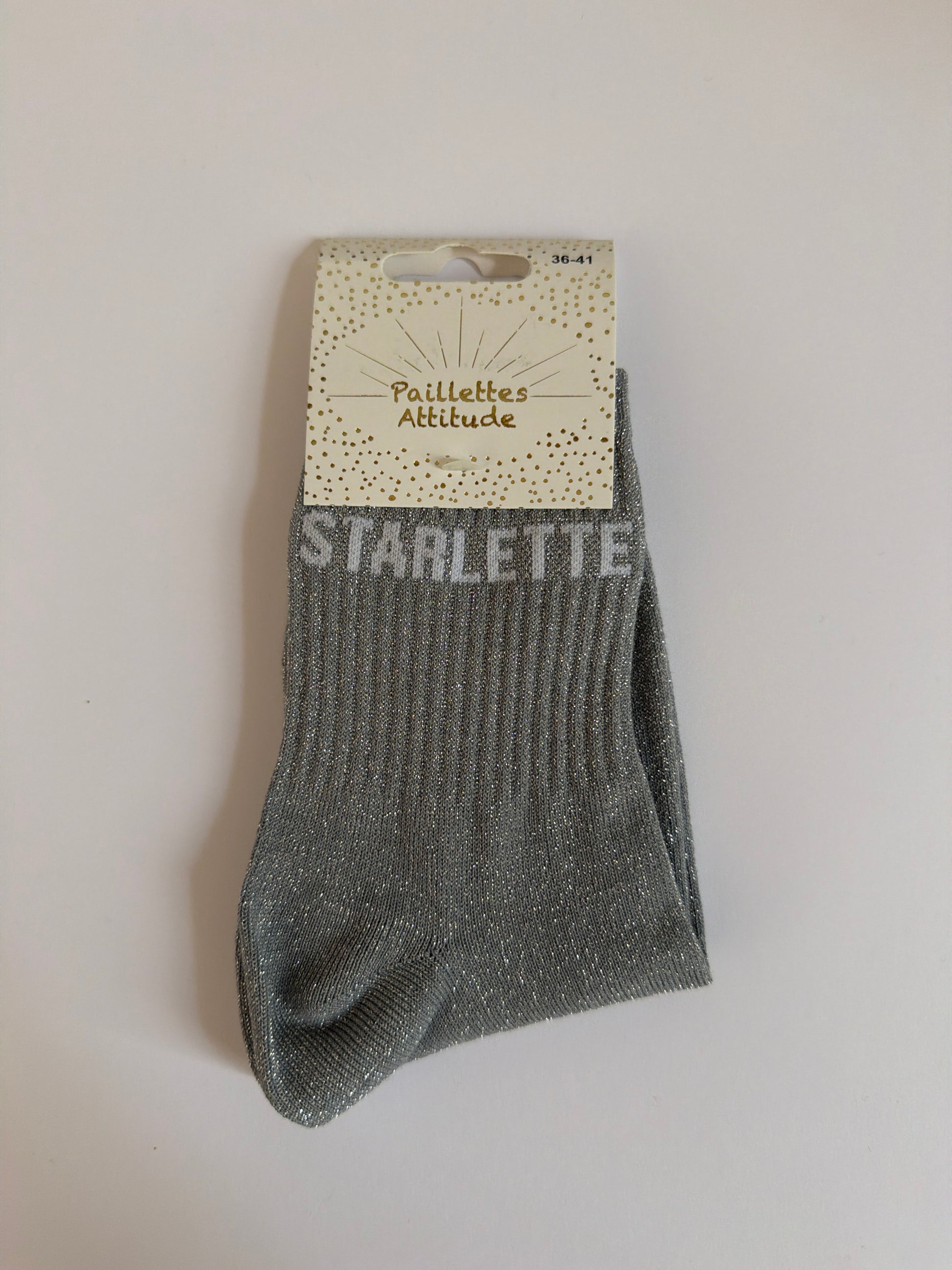 Chaussette de ville pailletée 36-41 STARLETTE