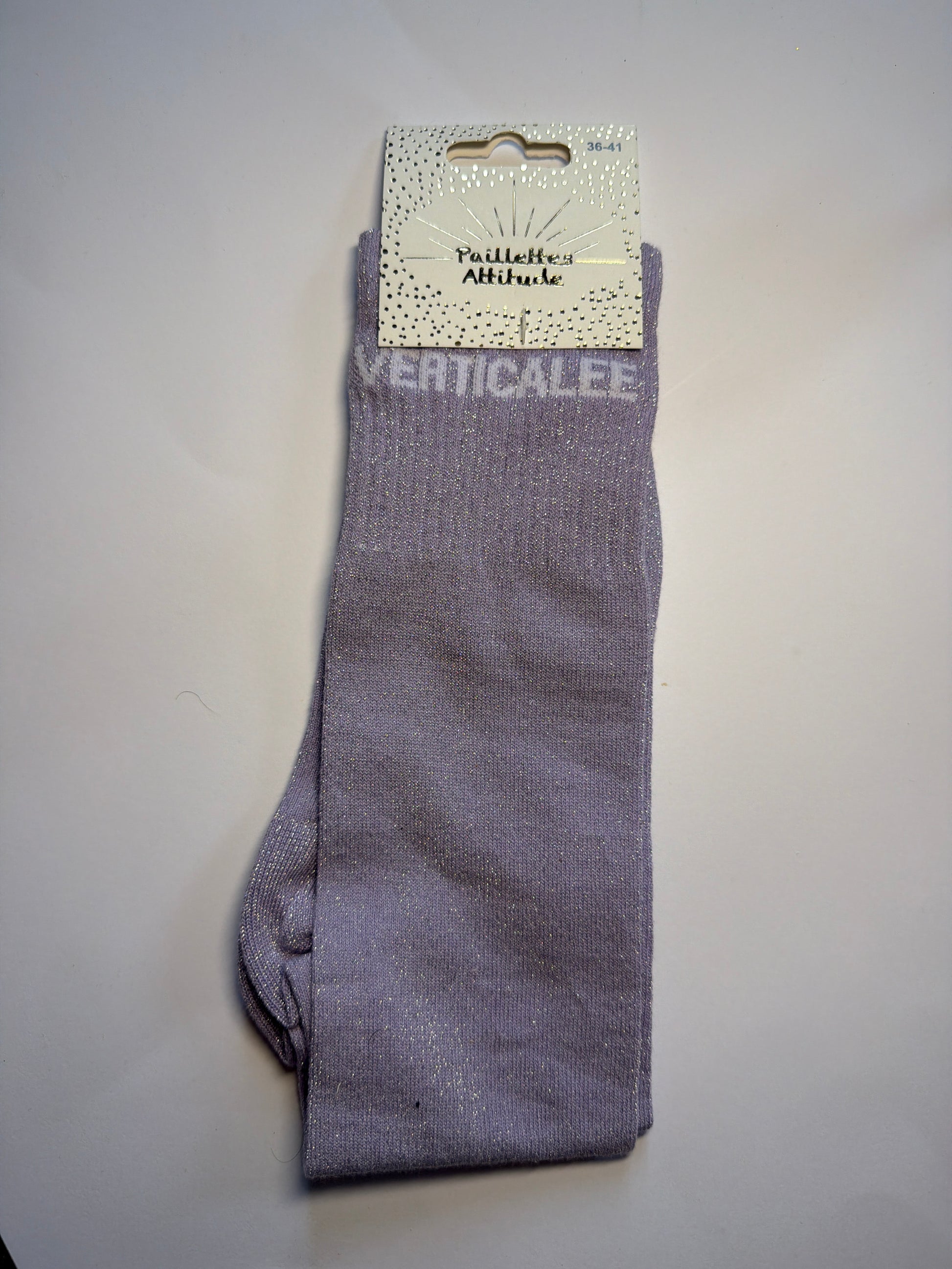 Chaussette pailletée équitation 36-41 VERTICALEE