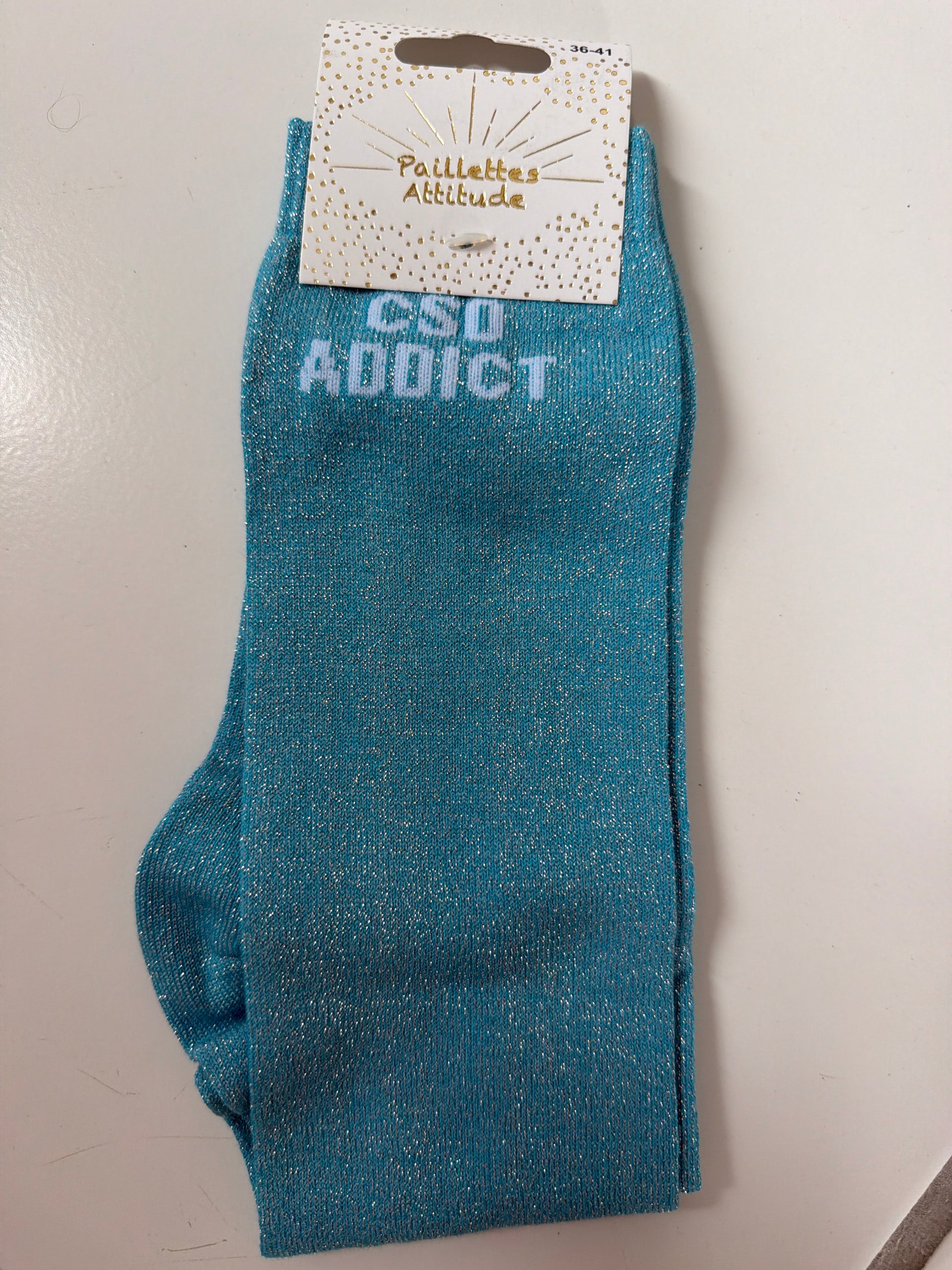 Chaussette pailletée équitation 36-41 CSO ADDICT