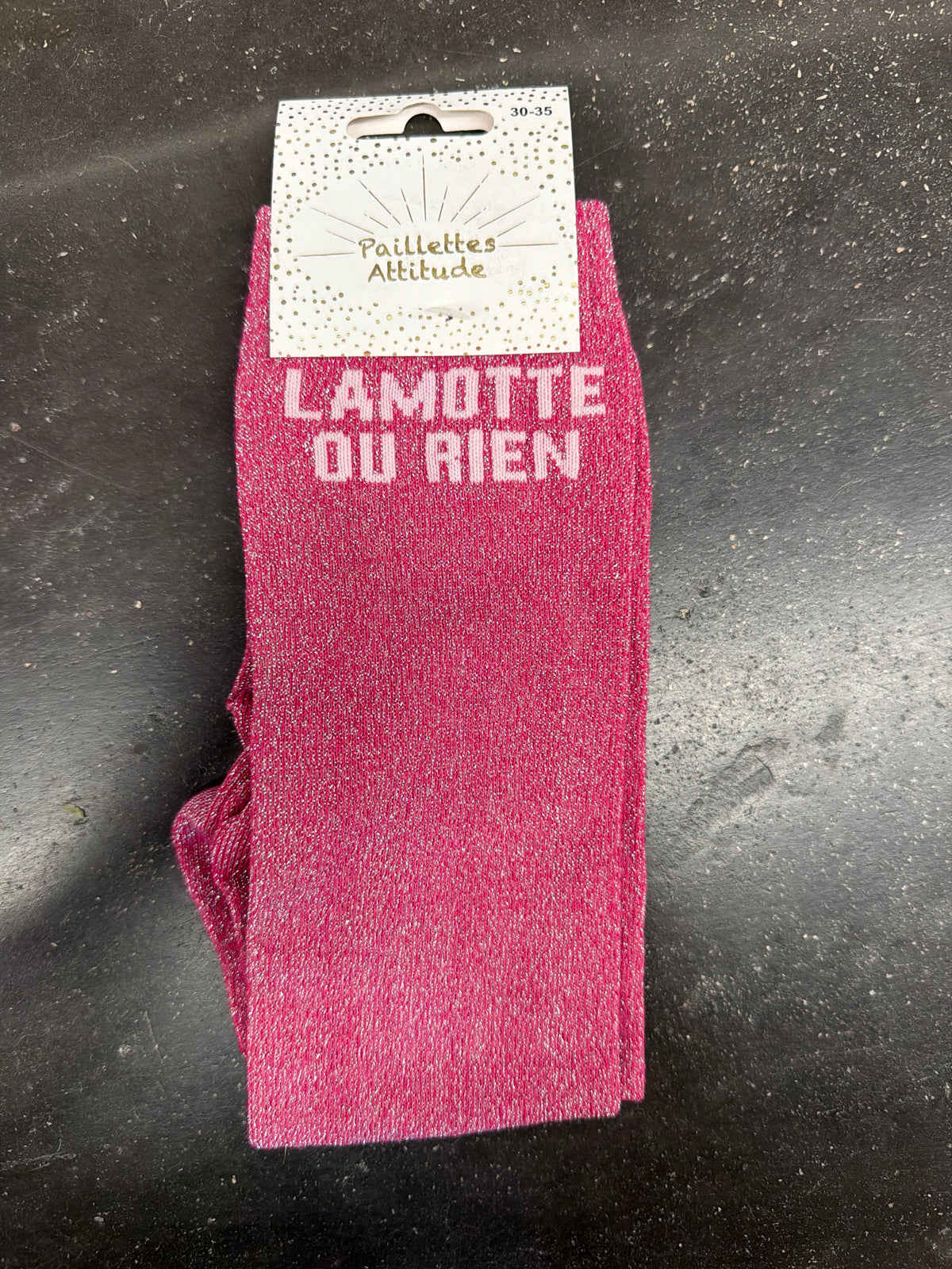 Chaussette équitation pailletée 30-35 LAMOTTE OU RIEN