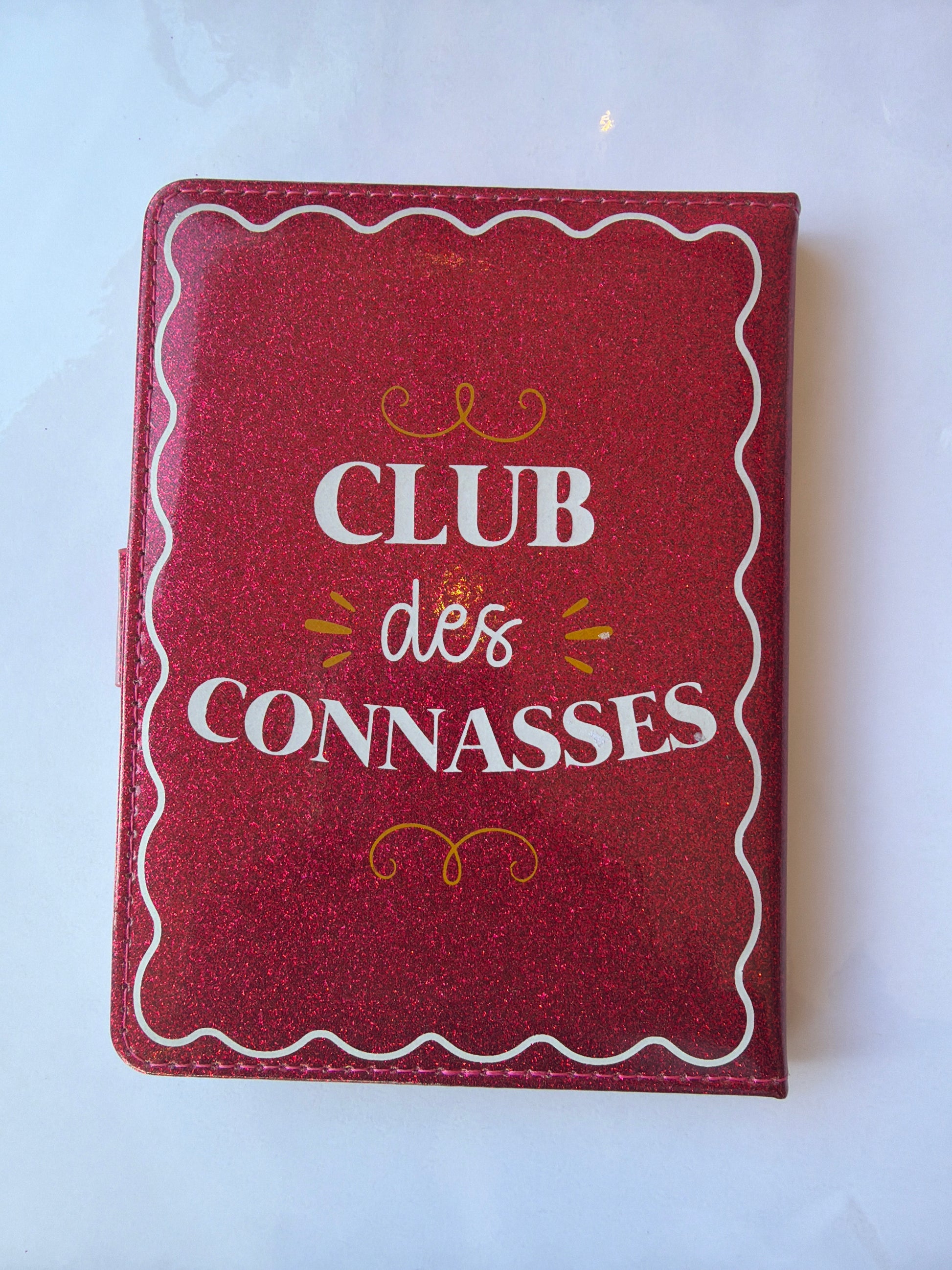carnets de notes à paillettes