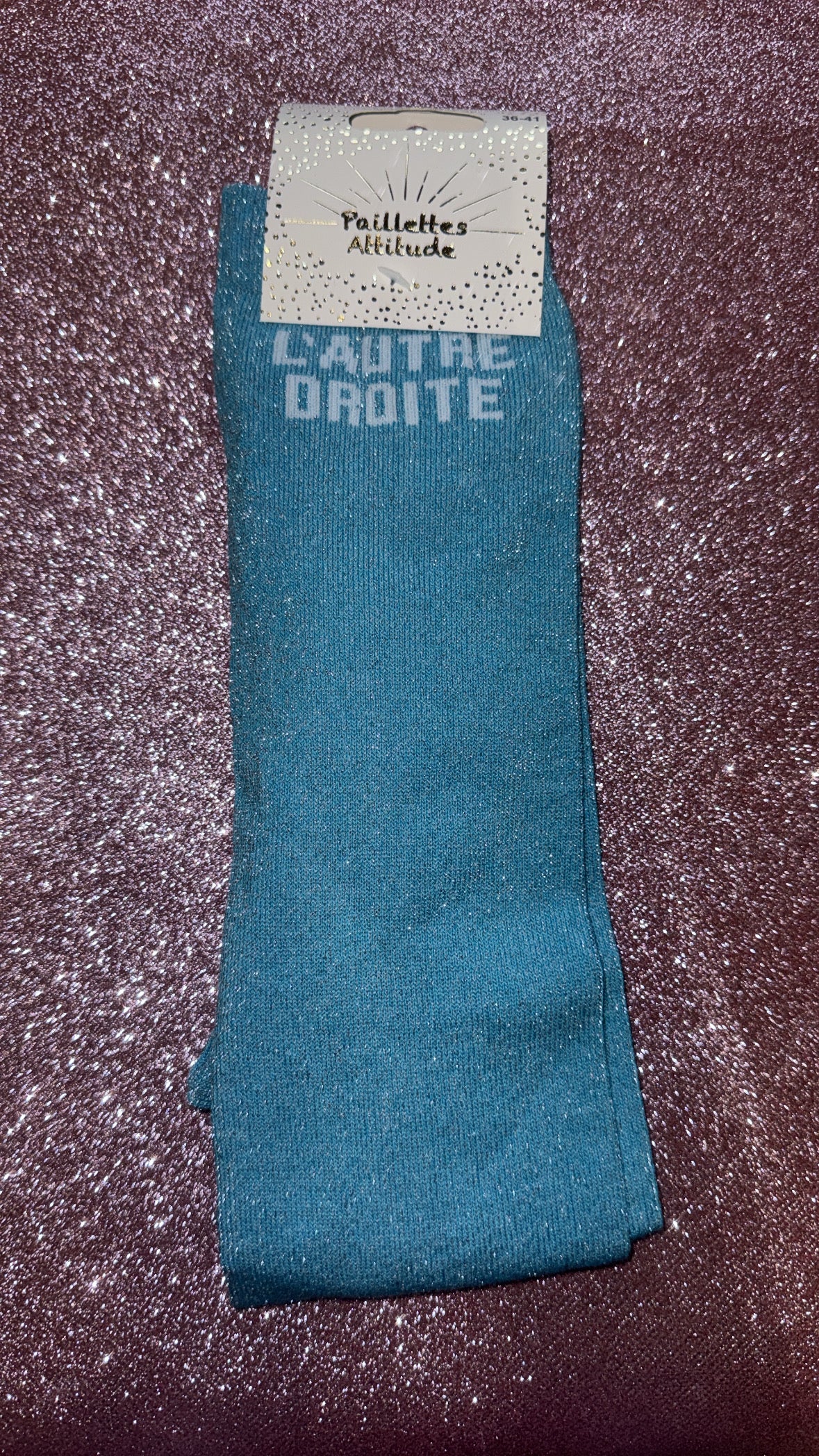 chaussette pailletée équitation L’AUTRE DROITE 36/41