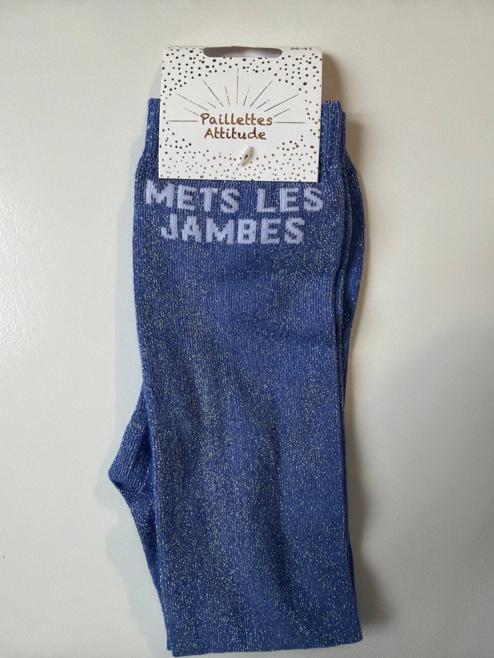Chaussette pailletée 36-41 METS LES JAMBES
