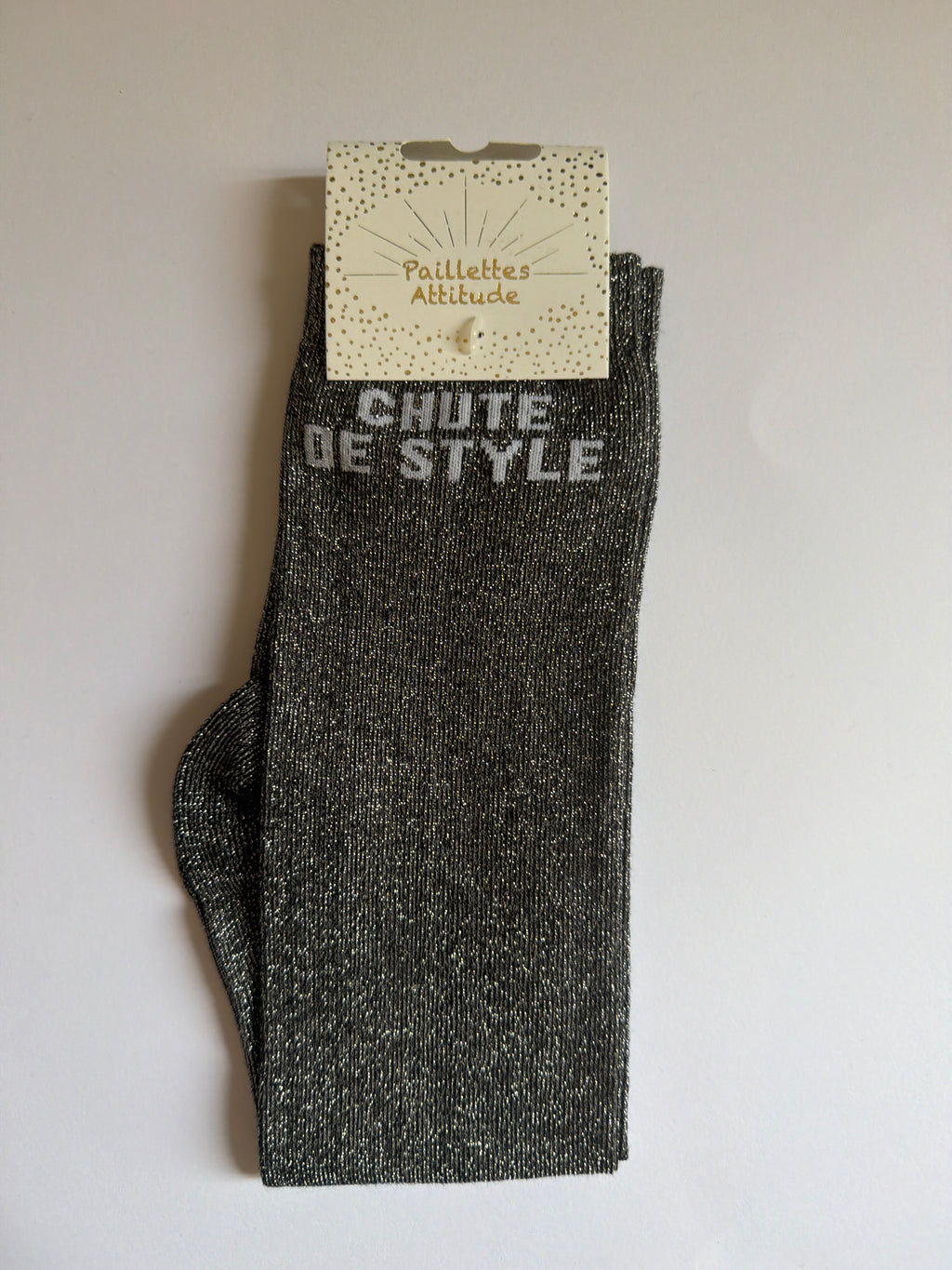 Chaussette pailletée équitation 36-41 CHUTE DE STYLE