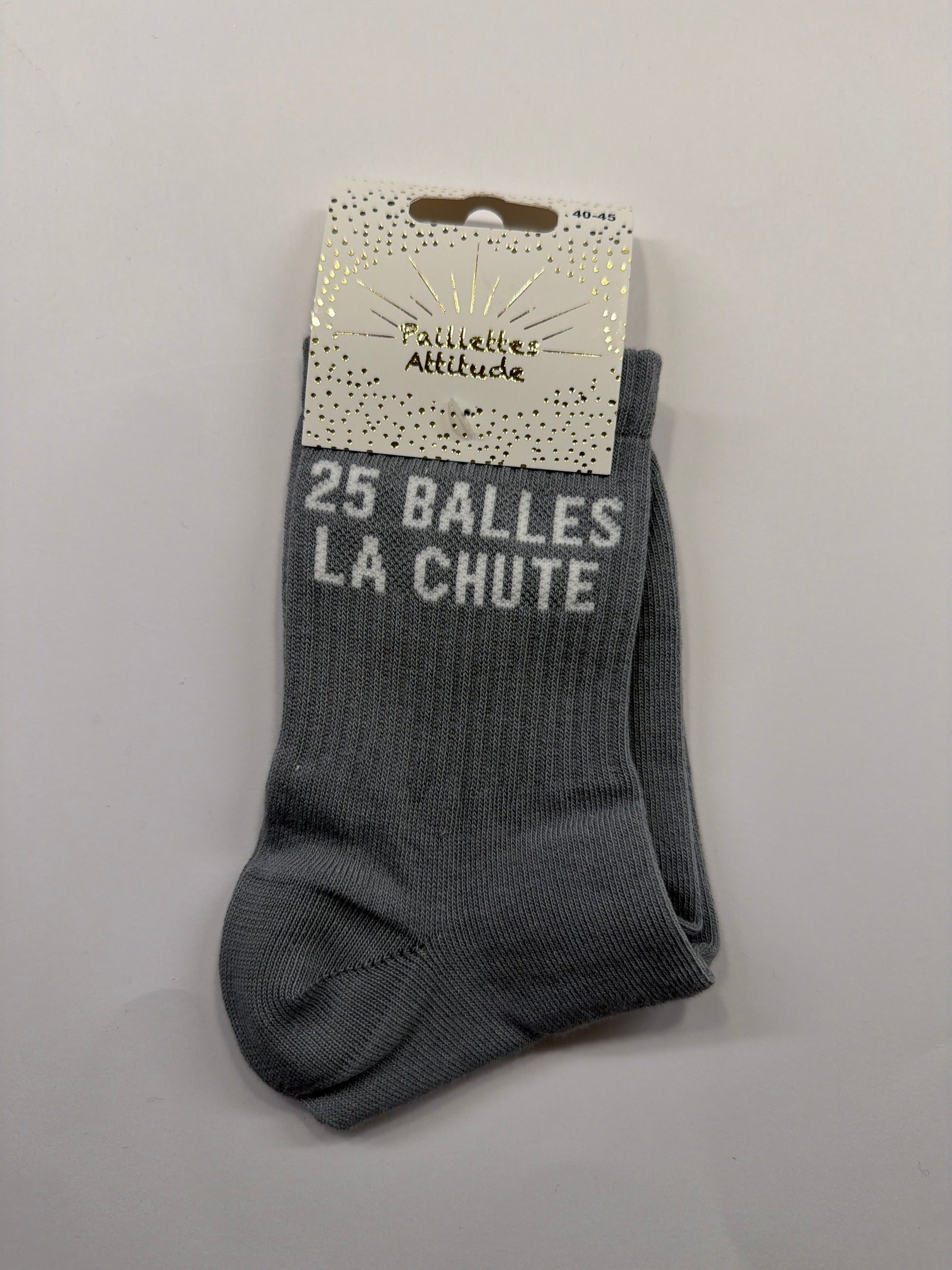 Chaussette de ville homme 40-45 - 25 BALLES LA CHUTE