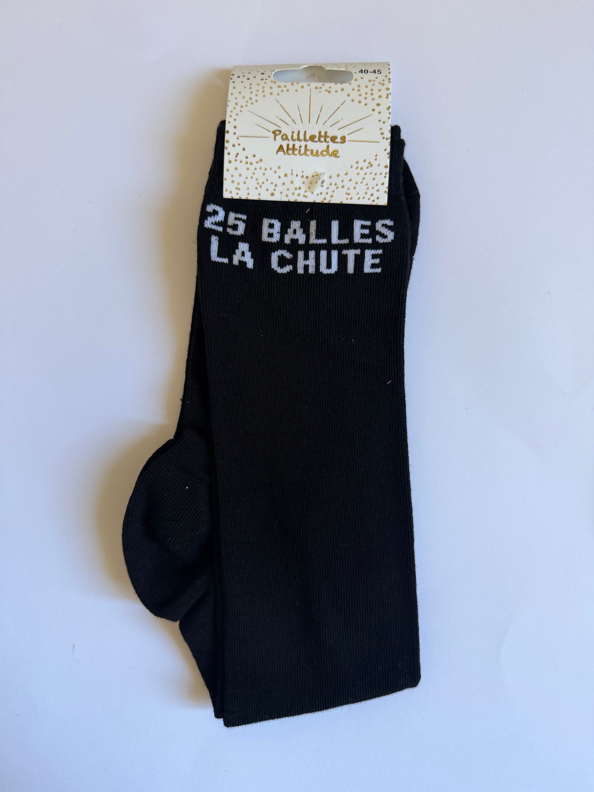 Chaussette équitation 40-45 - 25 BALLES LA CHUTE