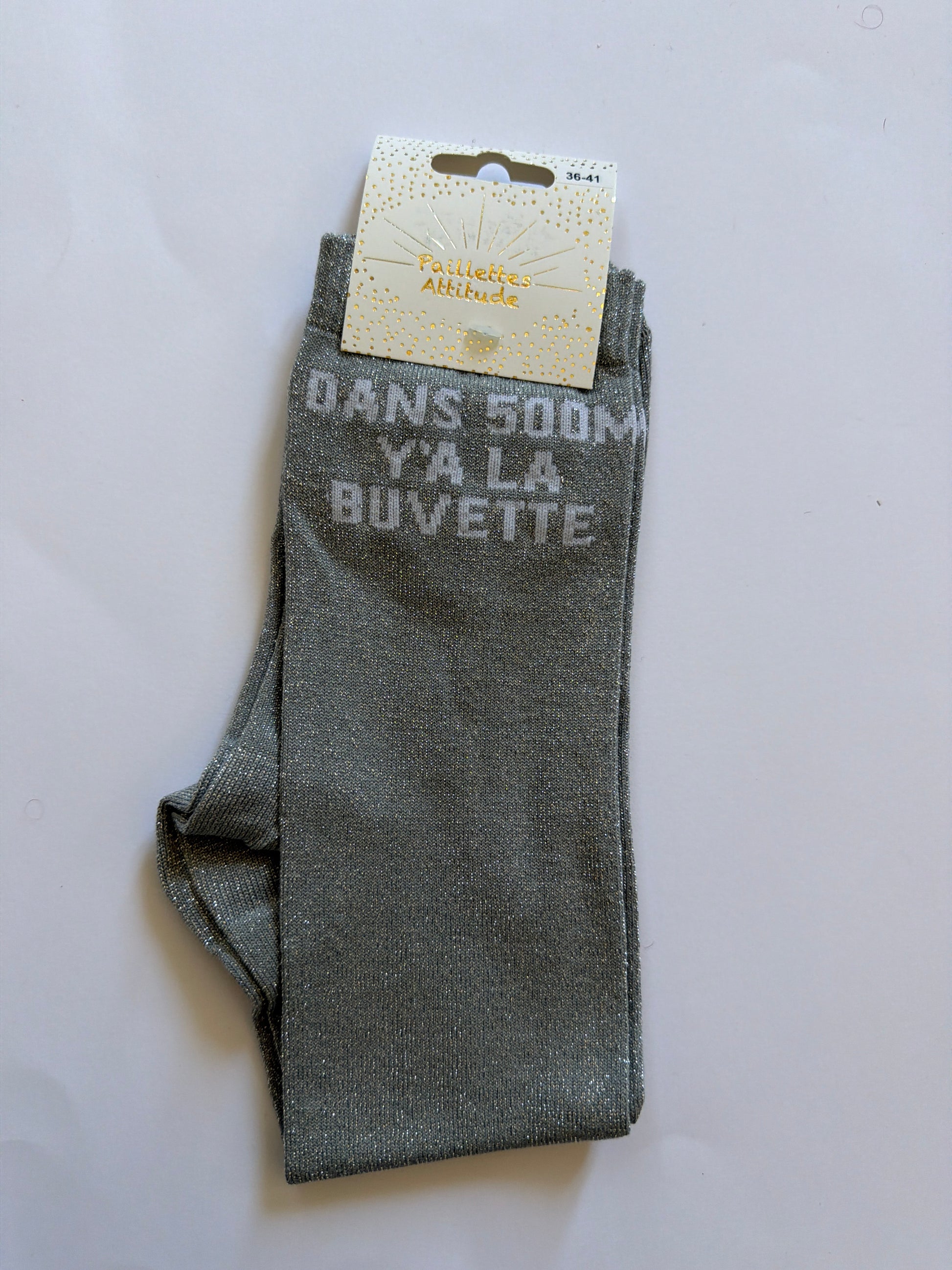 Chaussette pailletée équitation 36-41 DANS 500 M Y'A LA BUVETTE